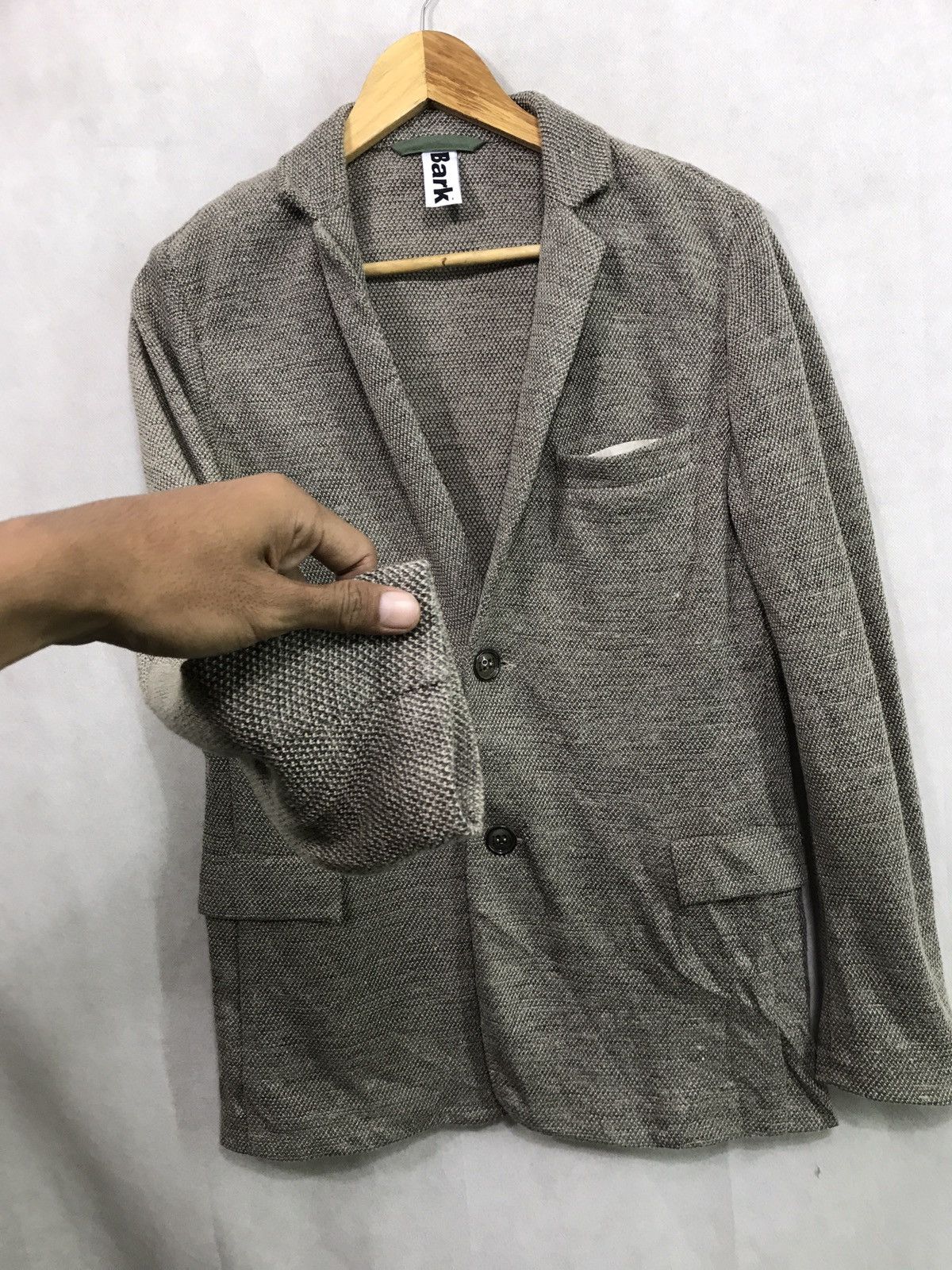 Bark BARK CARDIGAN JACKET MADE IN ITALY Size US S / EU 44-46 / 1 - 7 Thumbnail