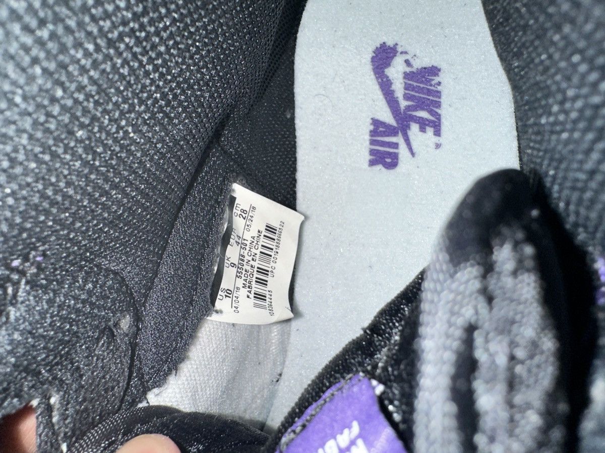 Nike Jordan 1 Court Purple 1.0 Size US 10 / EU 43 - 8 Thumbnail