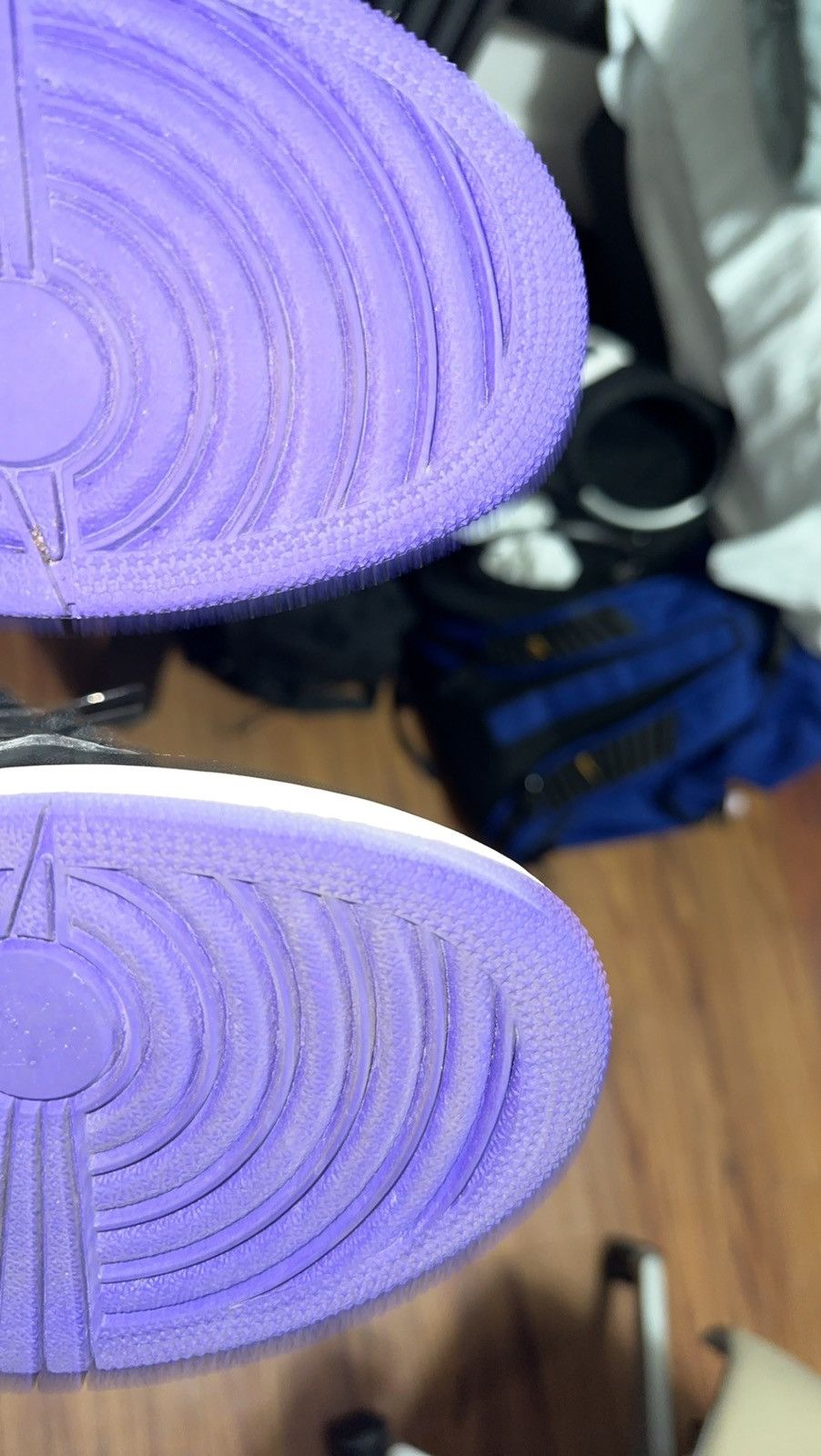 Nike Jordan 1 Court Purple 1.0 Size US 10 / EU 43 - 5 Thumbnail