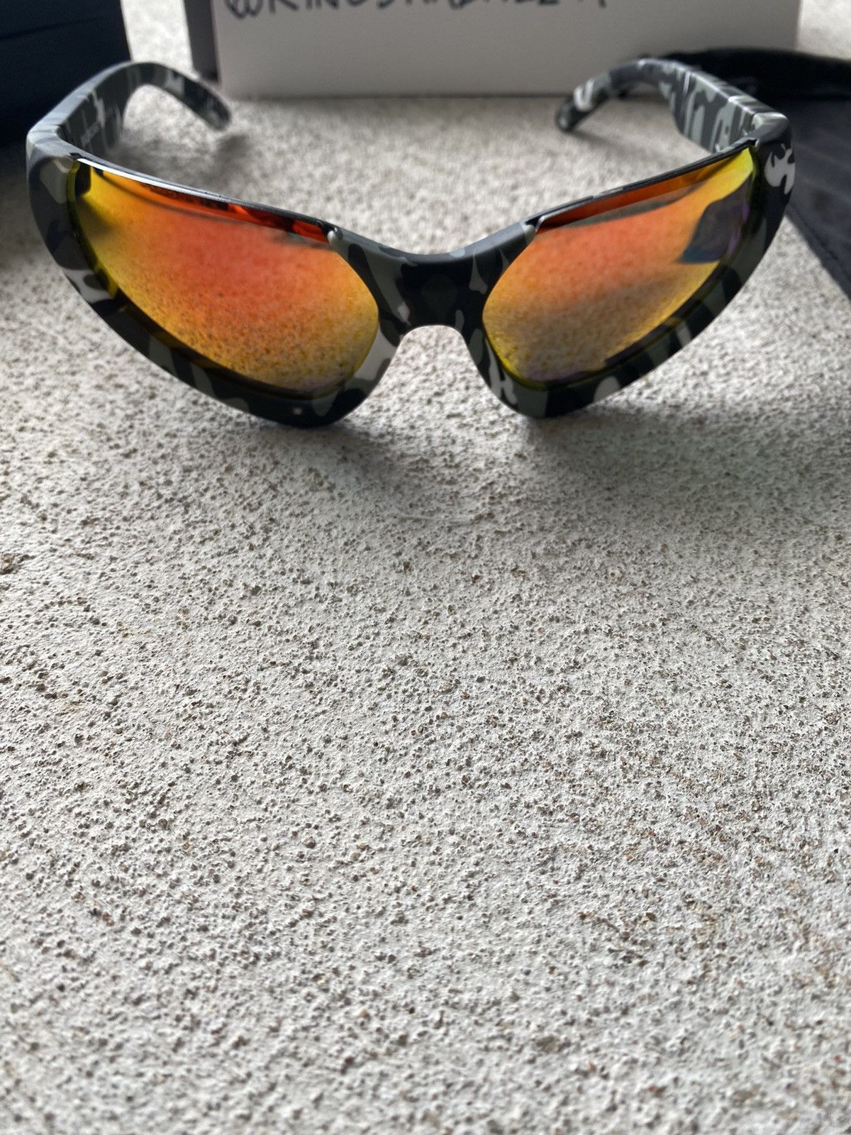 Balenciaga BALENCIAGA SNOW CAMO XPANDER SUNGLASSES Size ONE SIZE - 7 Thumbnail