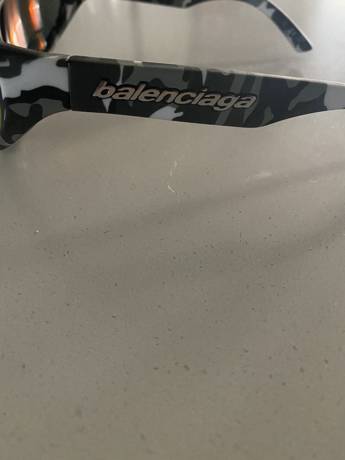 Balenciaga BALENCIAGA SNOW CAMO XPANDER SUNGLASSES Size ONE SIZE - 8 Thumbnail