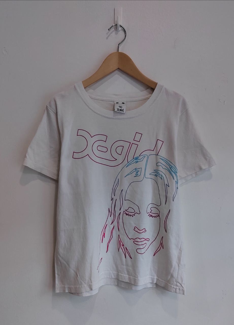 Designer × Japanese Brand × Vintage X-girl X Marvel Spriderman T shirt Music Festival Size US M / EU 48-50 / 2 - 2 Thumbnail