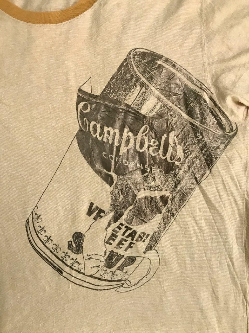 Andy Warhol × Uniqlo × Vintage Andy Warhol Vintage Soup Campbells Size US XL / EU 56 / 4 - 1 Thumbnail