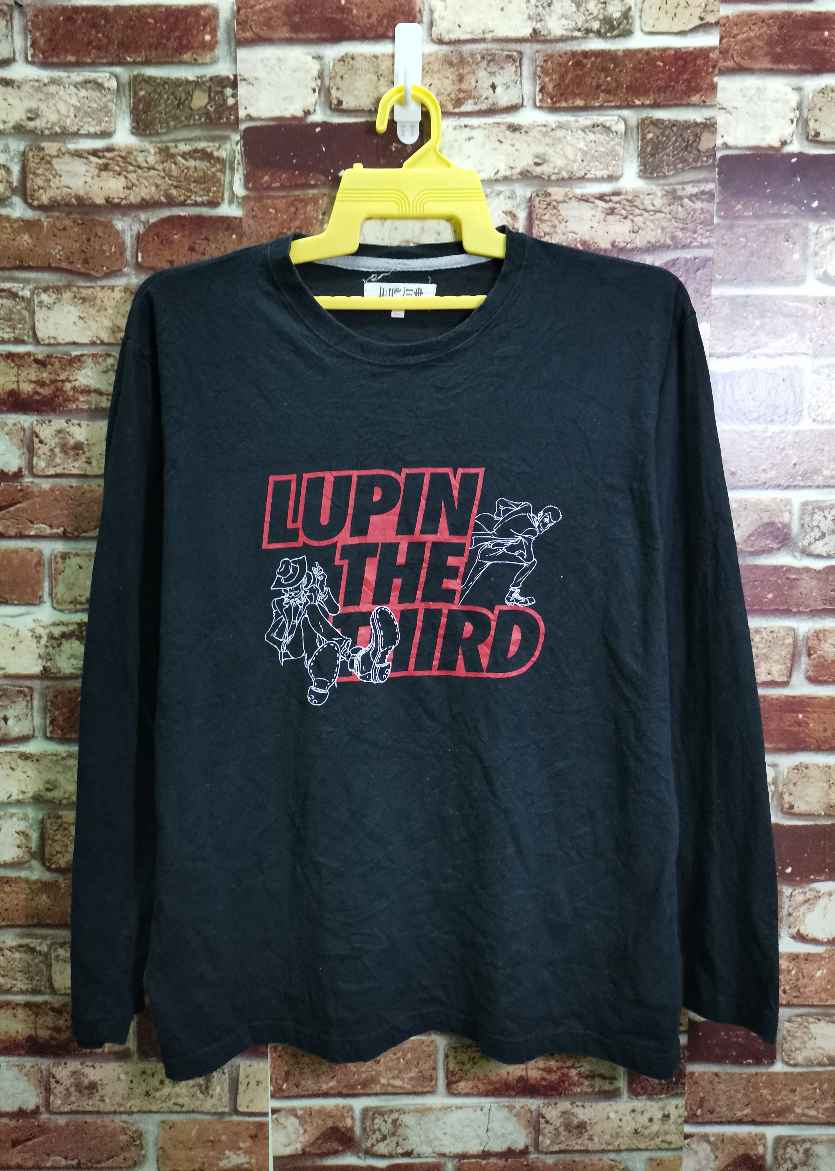 Anime × Cartoon Network × Vintage Vintage Lupin The Third / Evangelion/ Hunter Size US XL / EU 56 / 4 - 1 Thumbnail