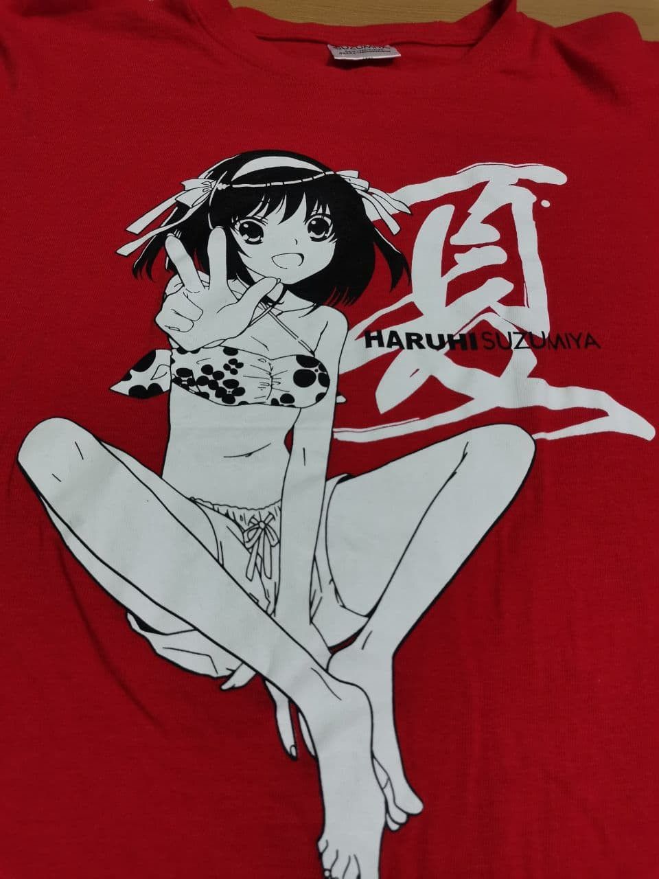 image of Anima x Cartoon Network Vintage Anime Haruhi Suzumiya Cartoon Anime/ Sailormoon in Red (Size Medium