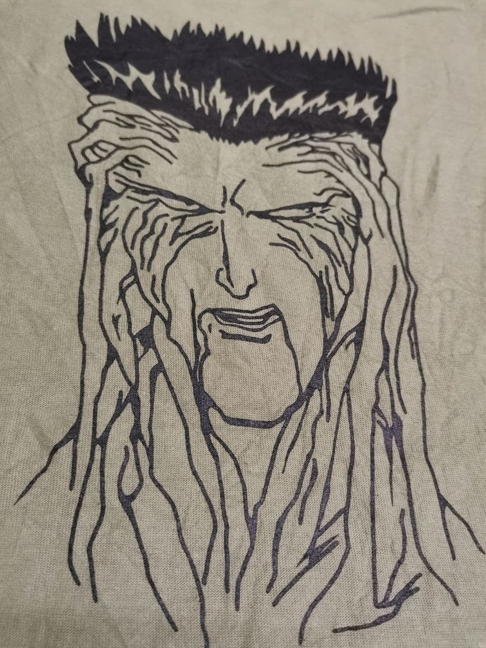 Anime × Cartoon Network × Vintage Yuyu Hakusho Anime Manga Tshirt / Evangelion/ Hunter Size US XL / EU 56 / 4 - 3 Thumbnail