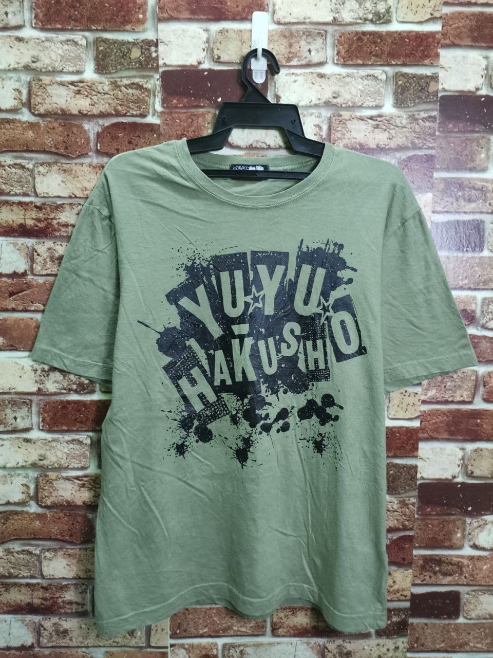 Anime × Cartoon Network × Vintage Yuyu Hakusho Anime Manga Tshirt / Evangelion/ Hunter Size US XL / EU 56 / 4 - 4 Thumbnail