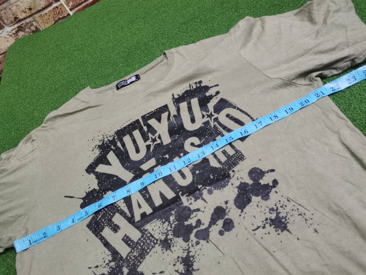 Anime × Cartoon Network × Vintage Yuyu Hakusho Anime Manga Tshirt / Evangelion/ Hunter Size US XL / EU 56 / 4 - 6 Thumbnail
