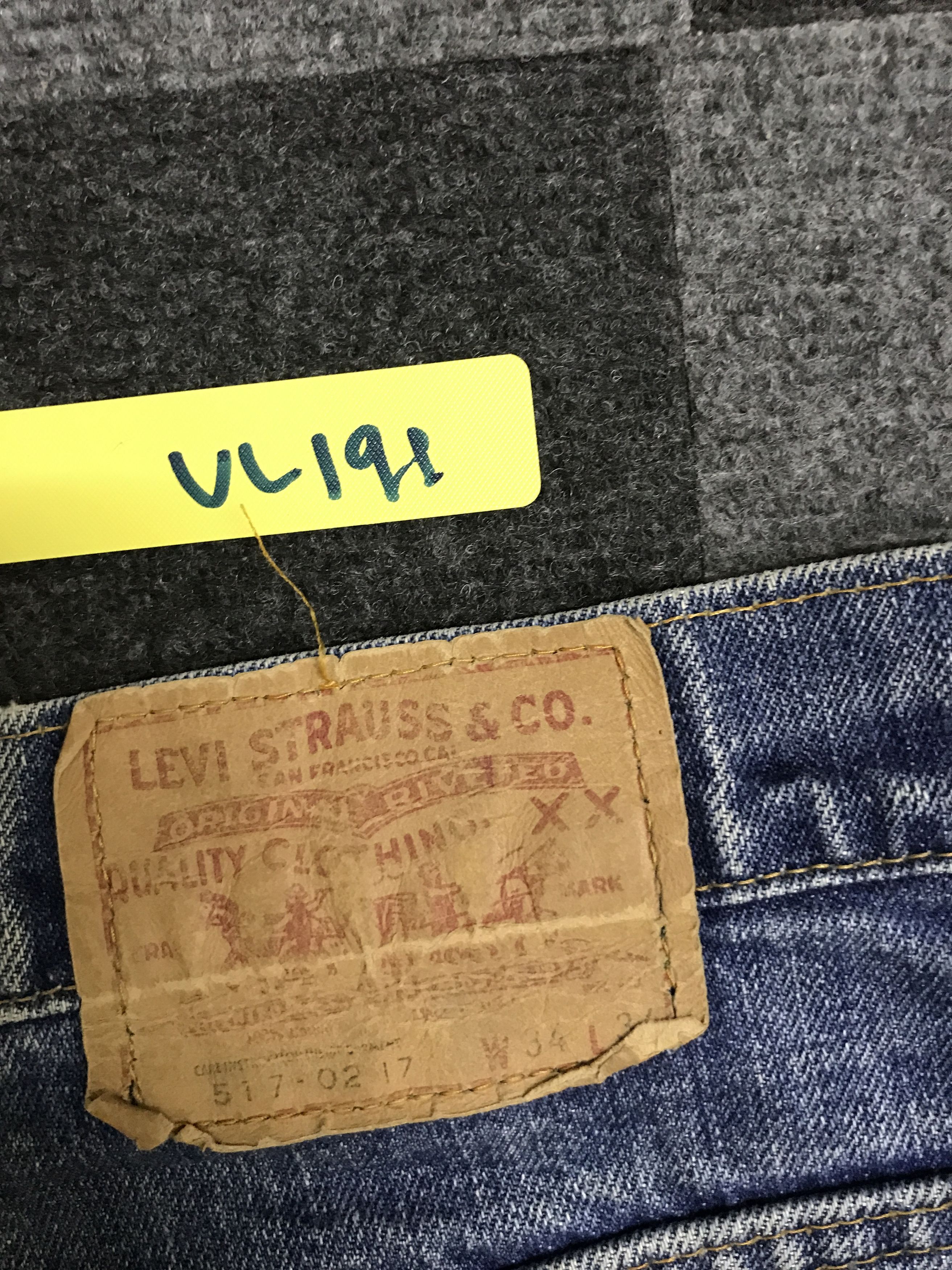 Levi's × Vintage VL191- Vintage Levis 517 Medium Wash Flare Jeans Size US 32 / EU 48 - 18 Thumbnail