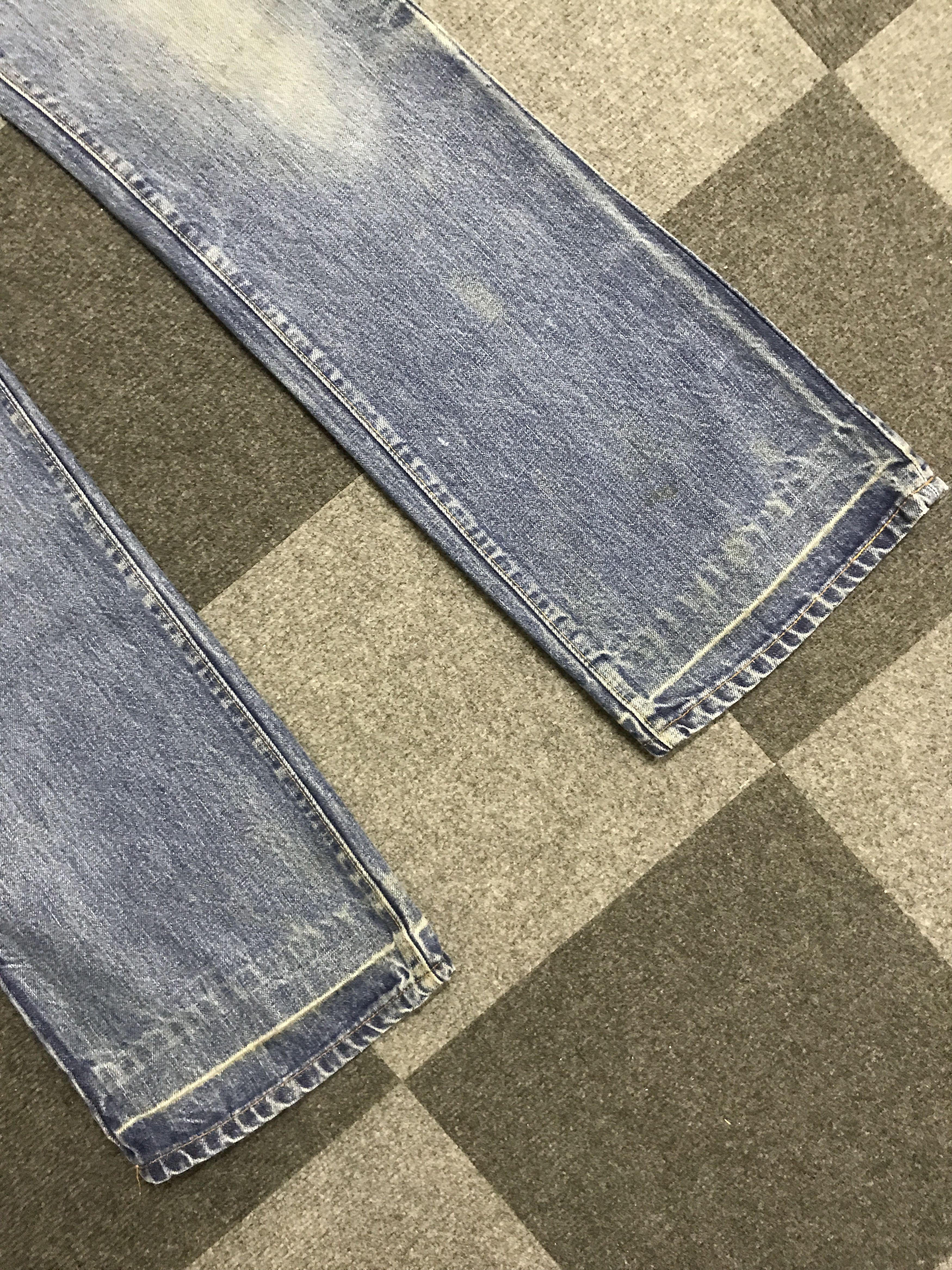 Levi's × Vintage VL191- Vintage Levis 517 Medium Wash Flare Jeans Size US 32 / EU 48 - 4 Thumbnail