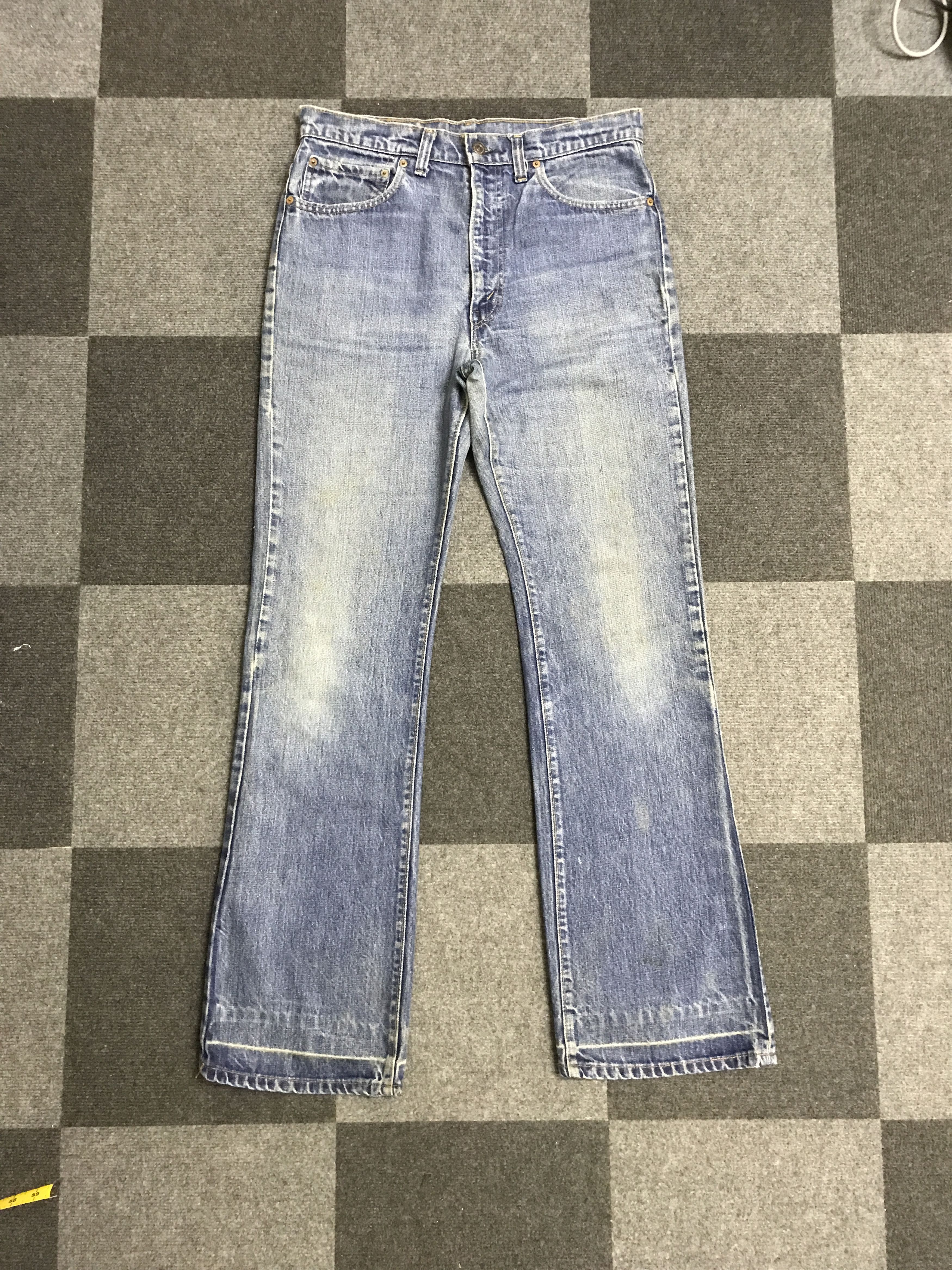 Levi's × Vintage VL191- Vintage Levis 517 Medium Wash Flare Jeans Size US 32 / EU 48 - 1 Thumbnail