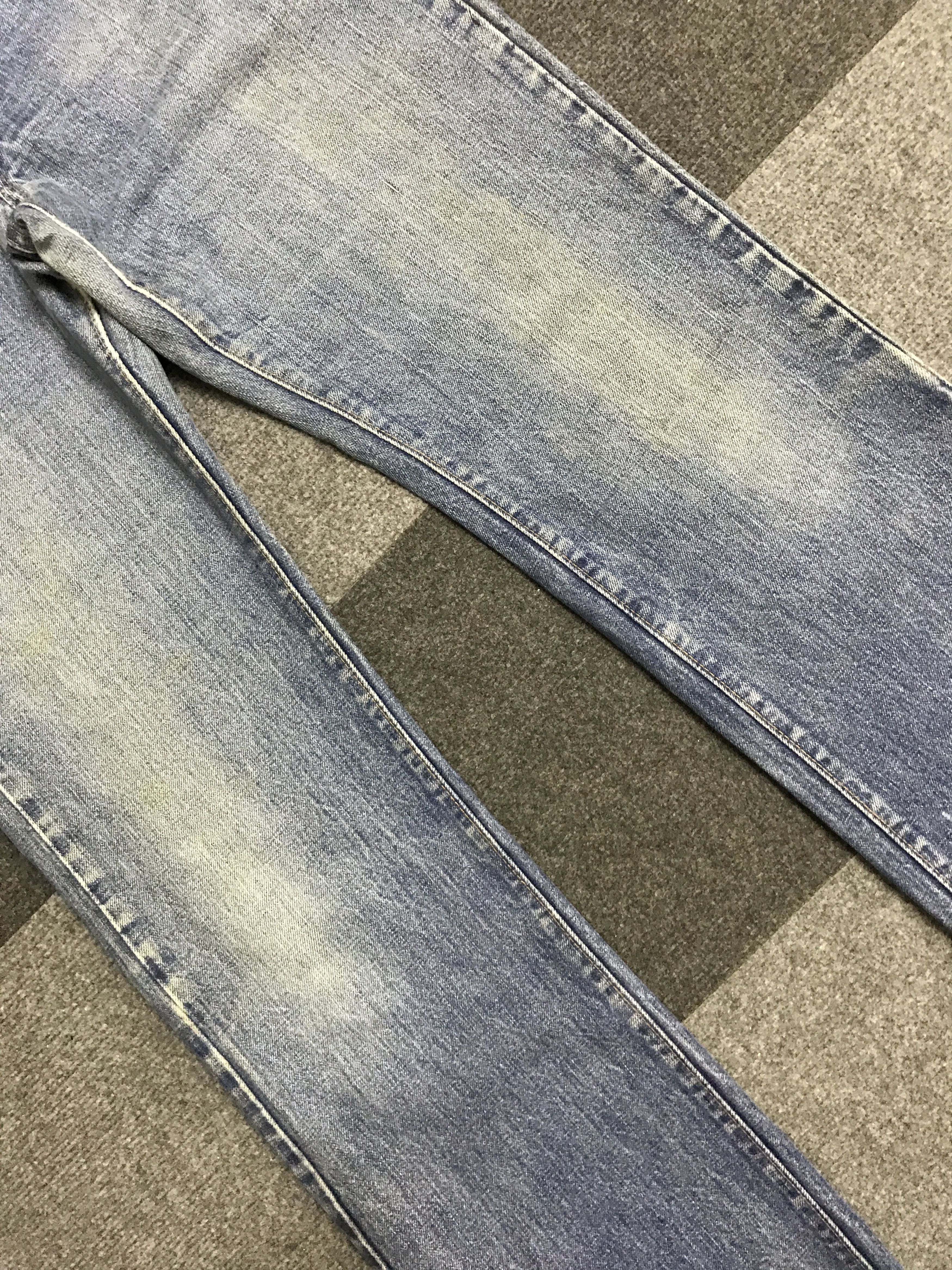 Levi's × Vintage VL191- Vintage Levis 517 Medium Wash Flare Jeans Size US 32 / EU 48 - 3 Thumbnail