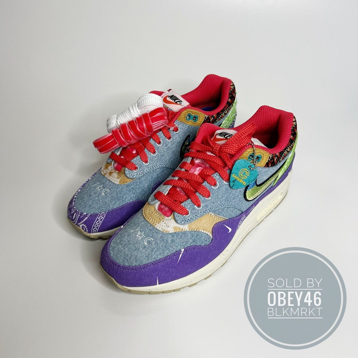 Nike Nike Air Max 1 SP x Concepts Far Out Special Box Size 9.5 Size US 9.5 / EU 42-43 - 6 Thumbnail