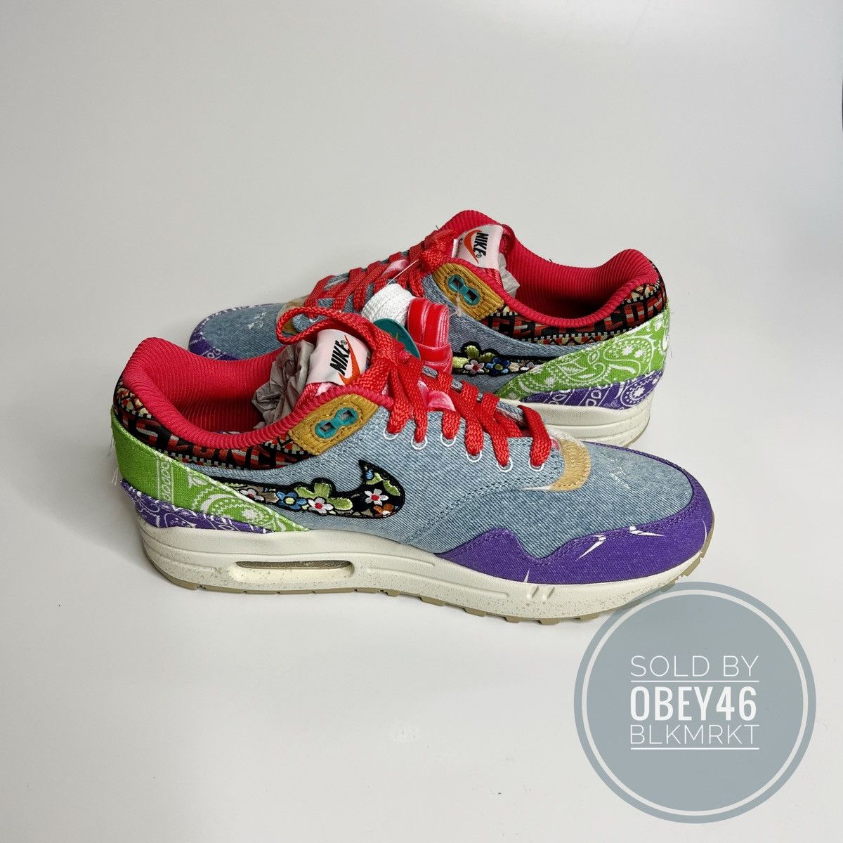 Nike Nike Air Max 1 SP x Concepts Far Out Special Box Size 9.5 Size US 9.5 / EU 42-43 - 3 Thumbnail