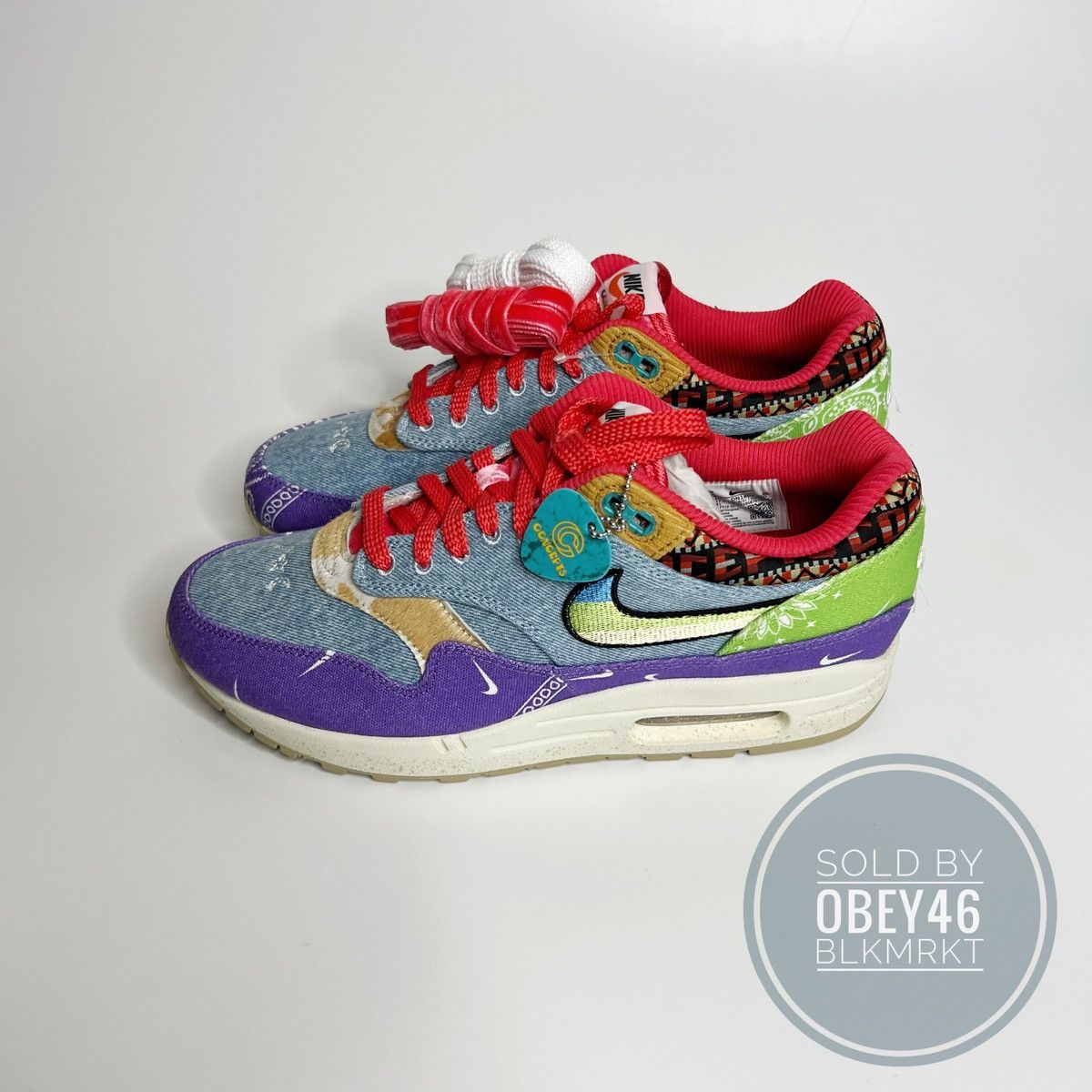 Nike Nike Air Max 1 SP x Concepts Far Out Special Box Size 9.5 Size US 9.5 / EU 42-43 - 1 Thumbnail