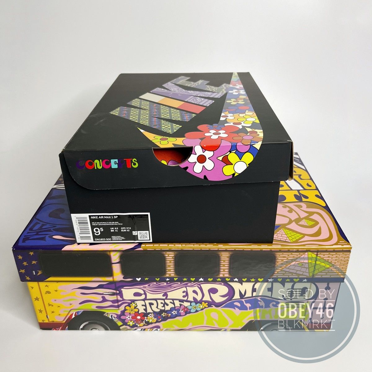 Nike Nike Air Max 1 SP x Concepts Far Out Special Box Size 9.5 Size US 9.5 / EU 42-43 - 7 Thumbnail