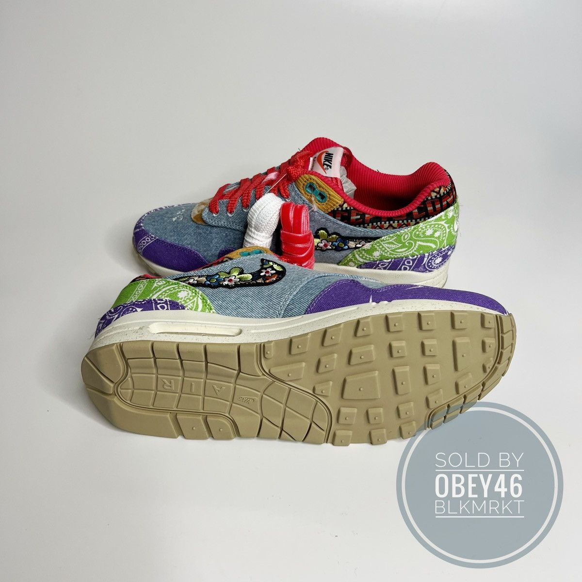 Nike Nike Air Max 1 SP x Concepts Far Out Special Box Size 9.5 Size US 9.5 / EU 42-43 - 2 Thumbnail