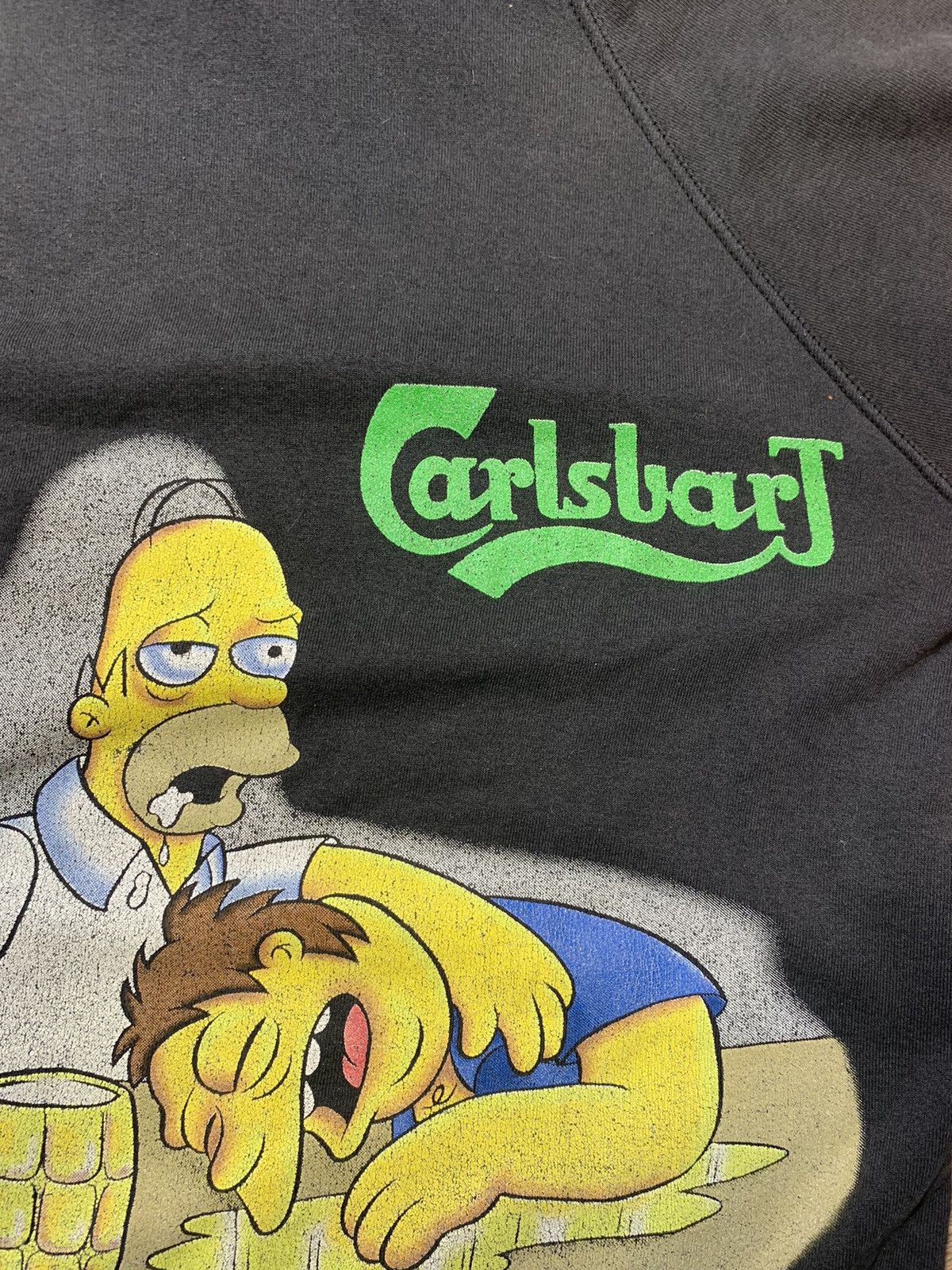 The Simpsons × Vintage Vintage 90s The Simpsons Cartoon Hoodie 1998 “Carlsberg” Size US XL / EU 56 / 4 - 14 Thumbnail