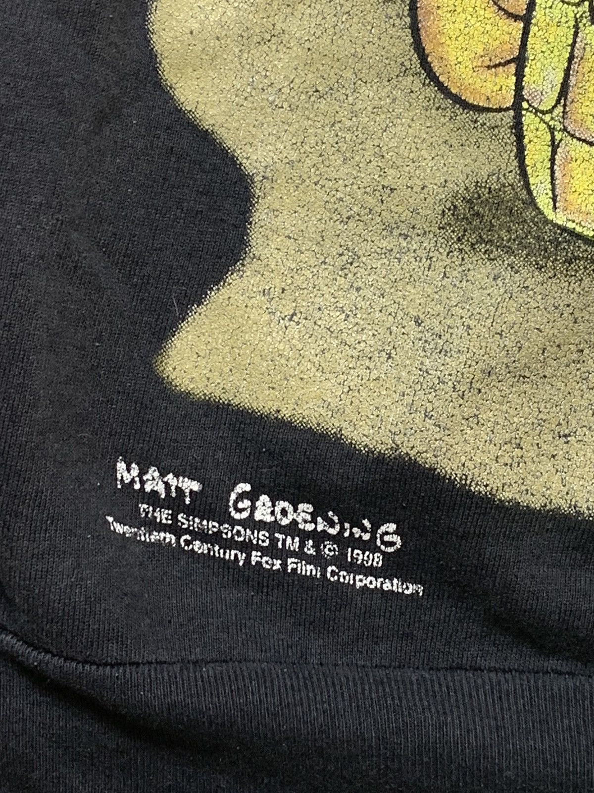 The Simpsons × Vintage Vintage 90s The Simpsons Cartoon Hoodie 1998 “Carlsberg” Size US XL / EU 56 / 4 - 13 Thumbnail