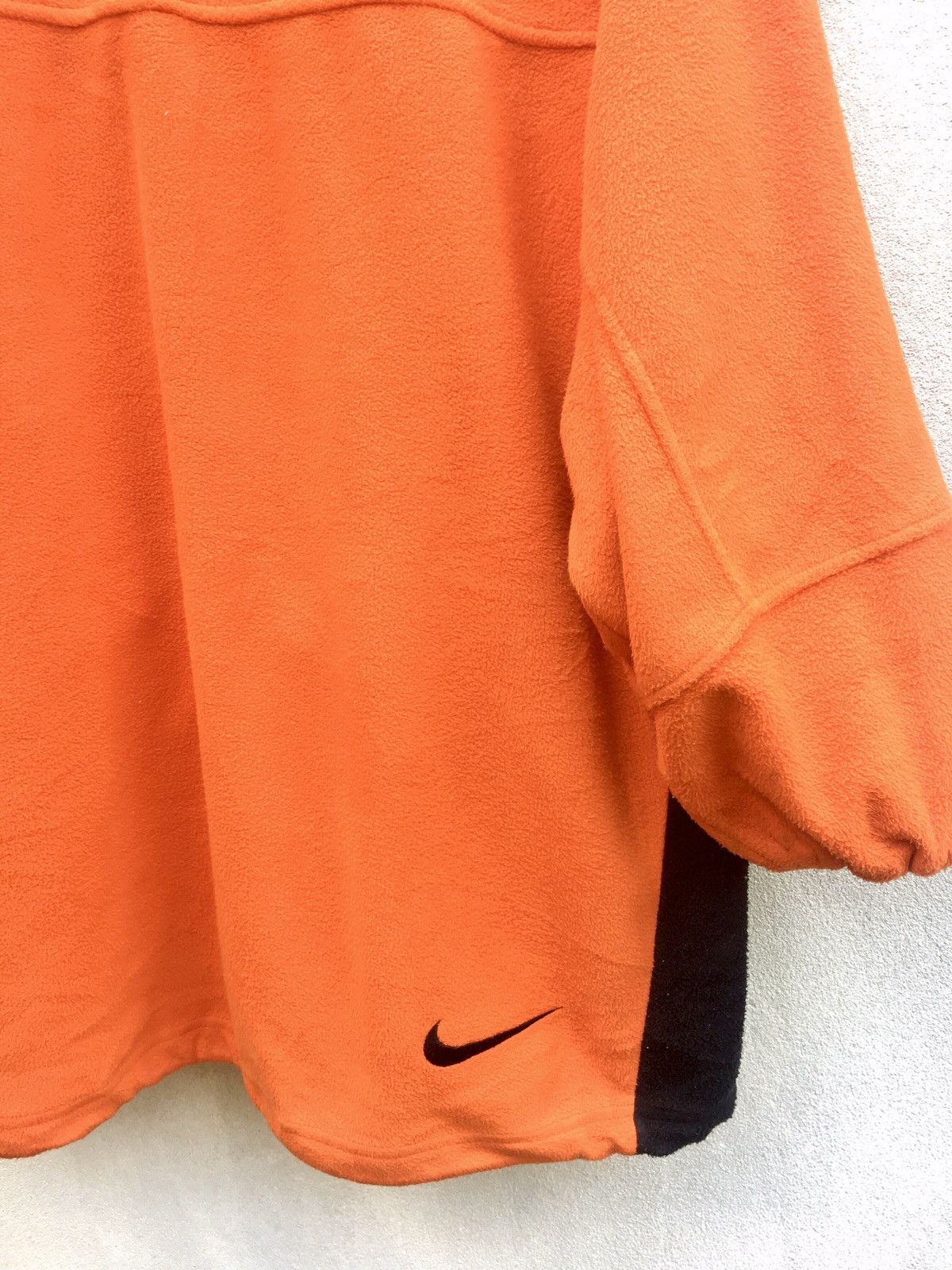 Nike ACG × Vintage 90s Nike ACG Sweater Zipper Fleece Orange Size US L / EU 52-54 / 3 - 6 Thumbnail