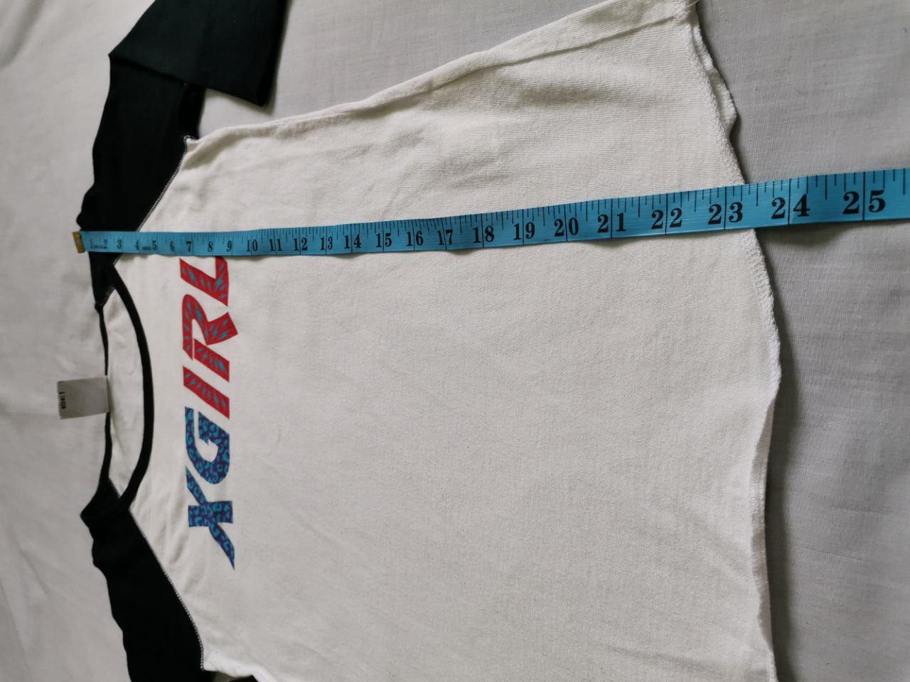 Japanese Brand × Vintage X-Girl Tee Big Logo Spellout 3q raqlan | X-Large Size US XS / EU 42 / 0 - 8 Thumbnail