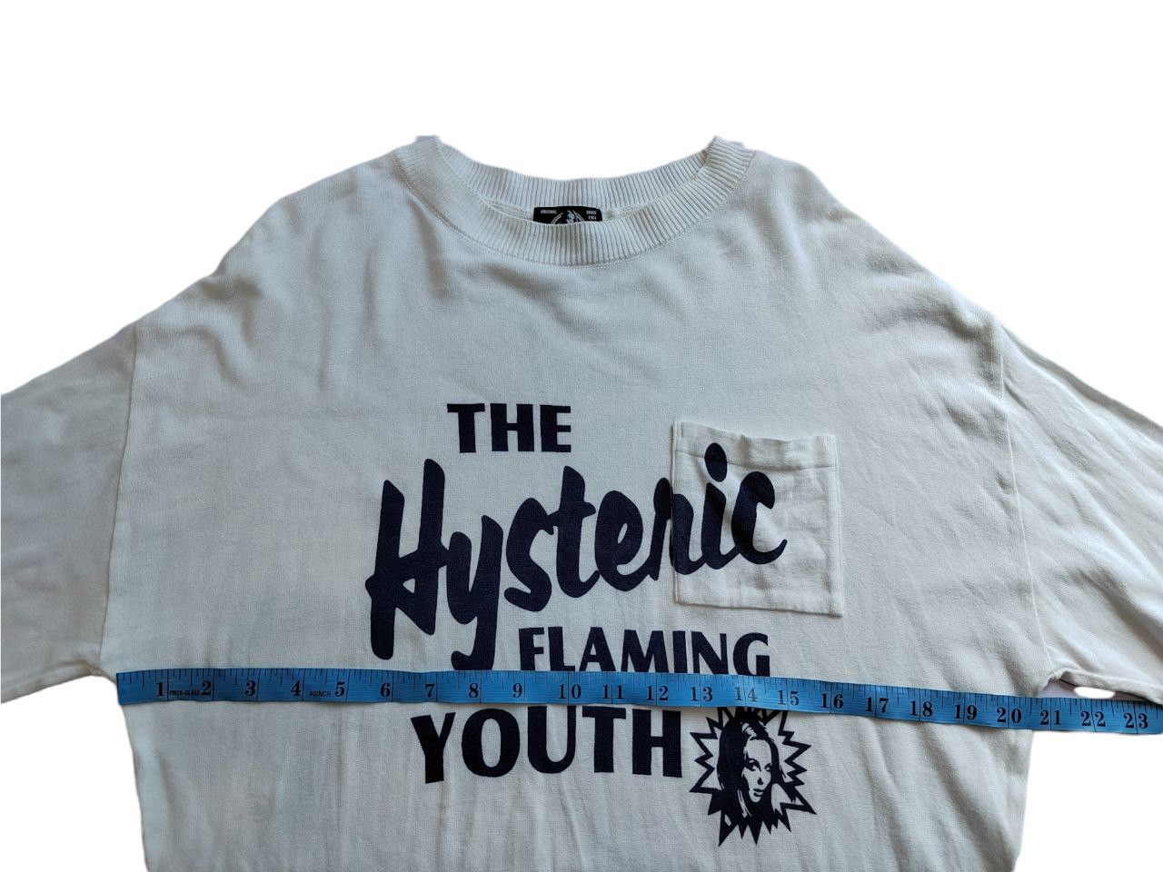 Hysteric Glamour × Japanese Brand × Vintage Hysteric Glamour 3q Rare The Hysteric Flaming Youth Size US M / EU 48-50 / 2 - 6 Thumbnail