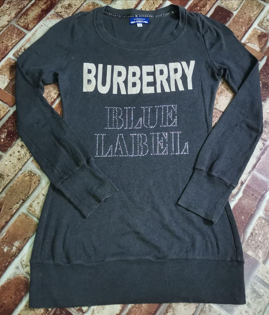 Burberry × Burberry Prorsum × Vintage Burberry Women's long sleeve black t-shirt Size 38 Size S / US 4 / IT 40 - 9 Thumbnail