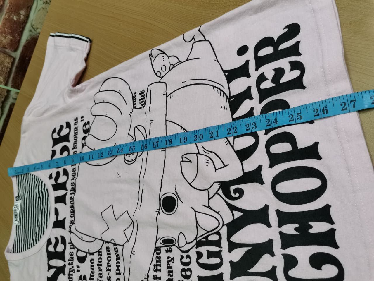 Anime × Cartoon Network × Vintage One Piece Tony Chopper Full Print Rare Design Size US M / EU 48-50 / 2 - 5 Thumbnail