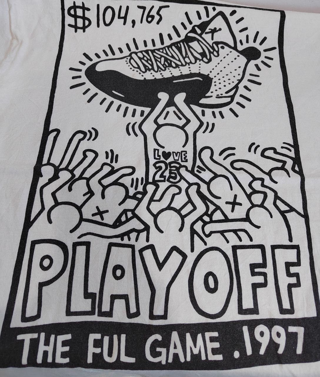 image of Keith Haring Moma Art Full Print in White, Men's (Size Large)