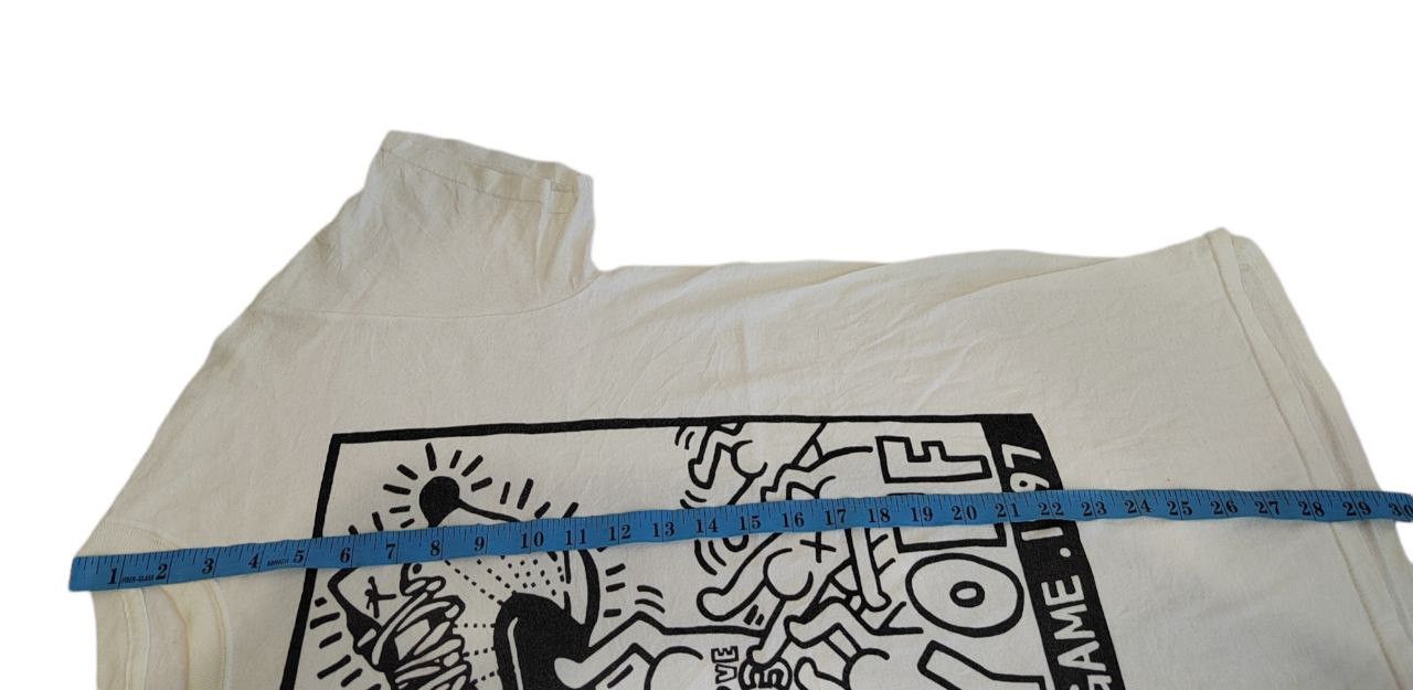 Japanese Brand × Keith Haring × Vintage Keith Haring Moma Art Full Print Size US L / EU 52-54 / 3 - 5 Thumbnail