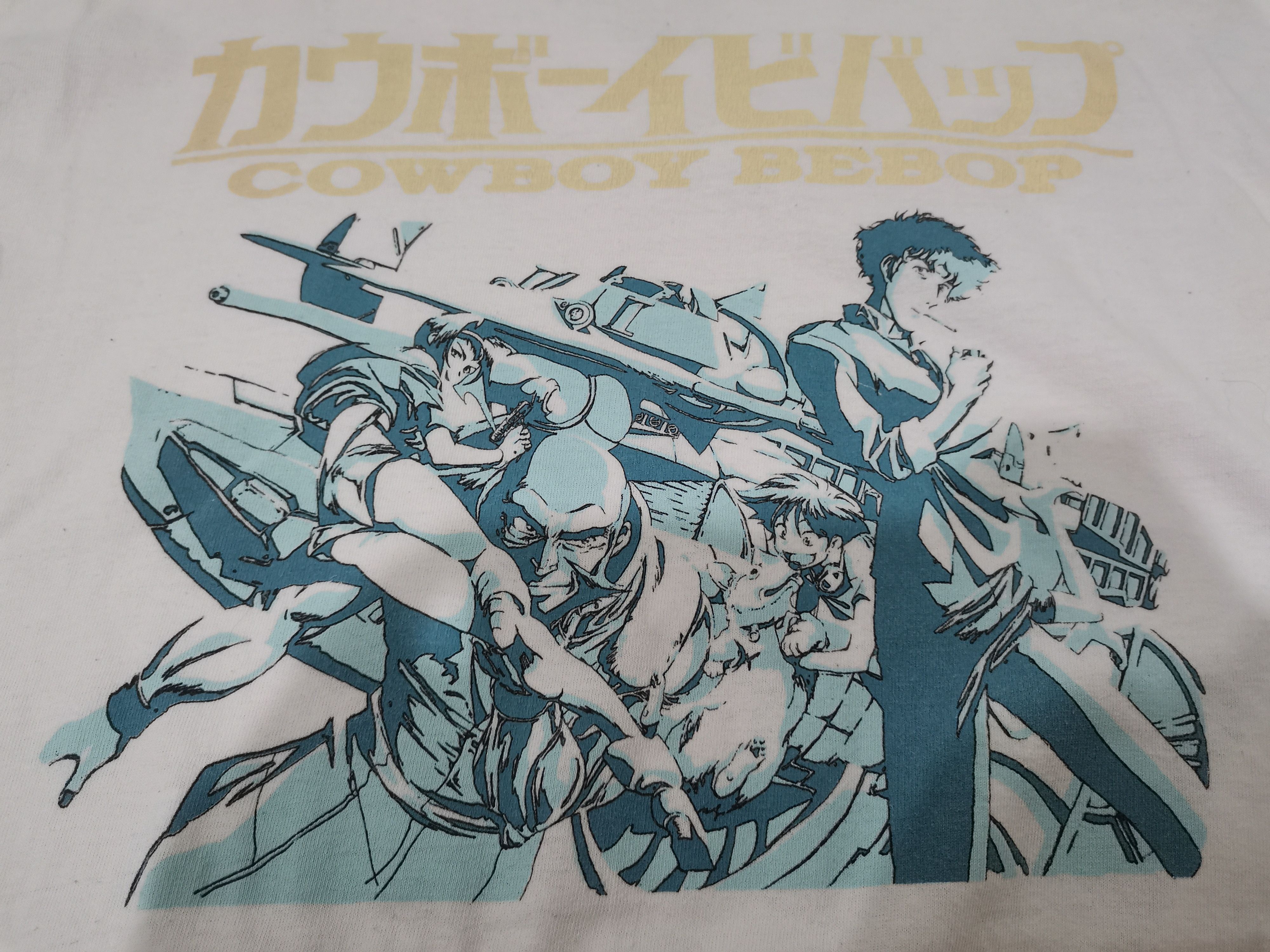 Anime × Cartoon Network × Vintage Vintage Cowboy Bepop Anime Movie / Evangelion Size US M / EU 48-50 / 2 - 1 Thumbnail