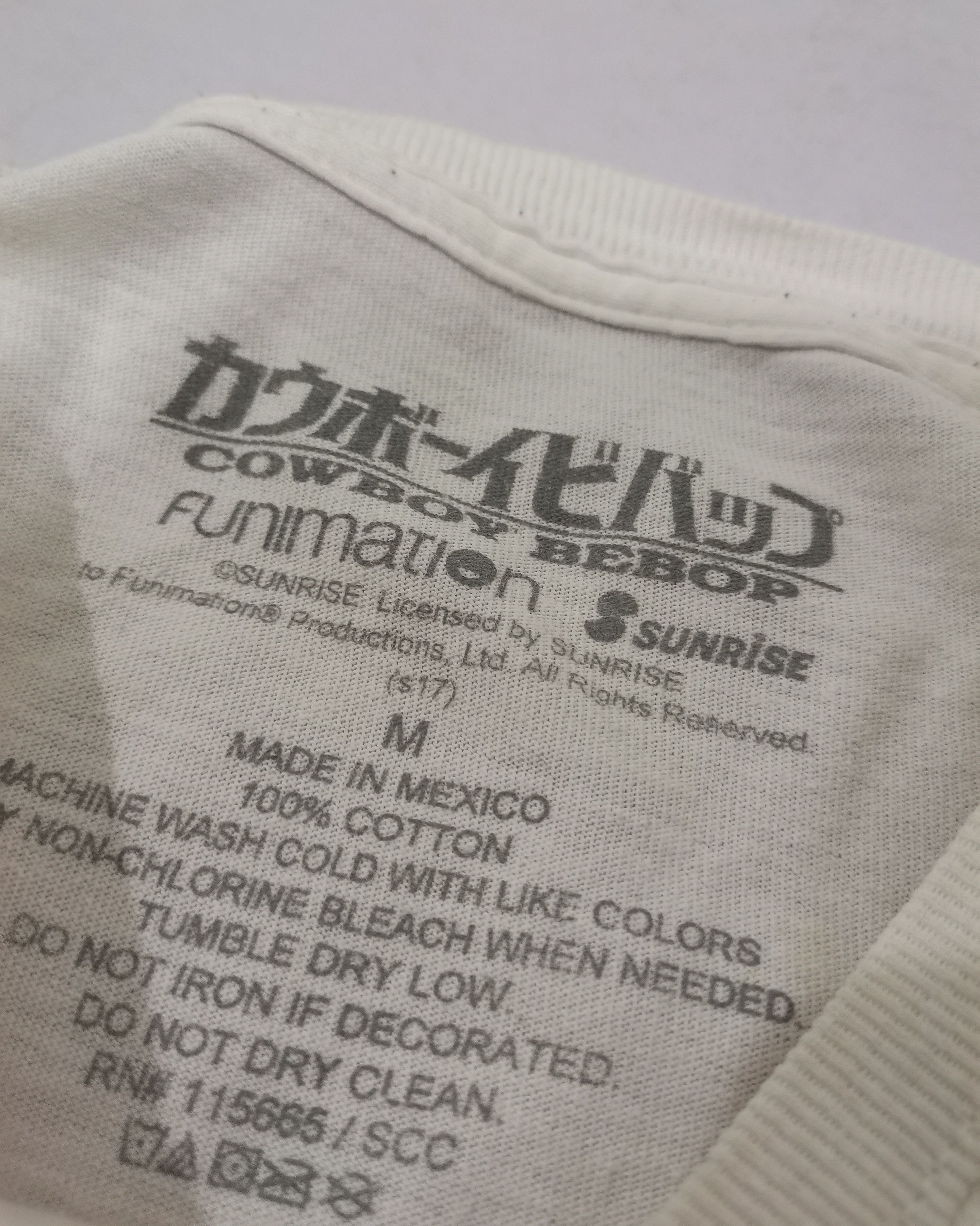 Anime × Cartoon Network × Vintage Vintage Cowboy Bepop Anime Movie / Evangelion Size US M / EU 48-50 / 2 - 7 Thumbnail