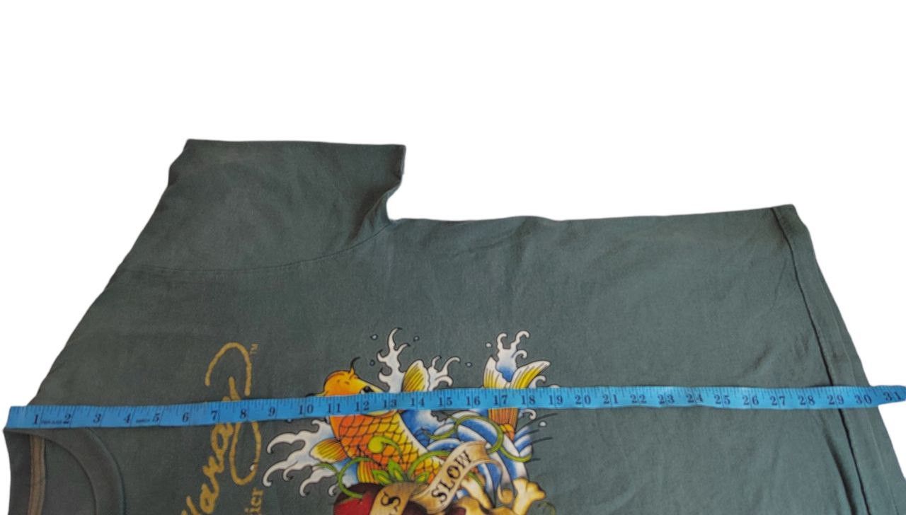 Christian Audigier × Ed Hardy Ed hardy Christian Audigier Red Vintage Skull Tatoo Size US XXL / EU 58 / 5 - 6 Thumbnail