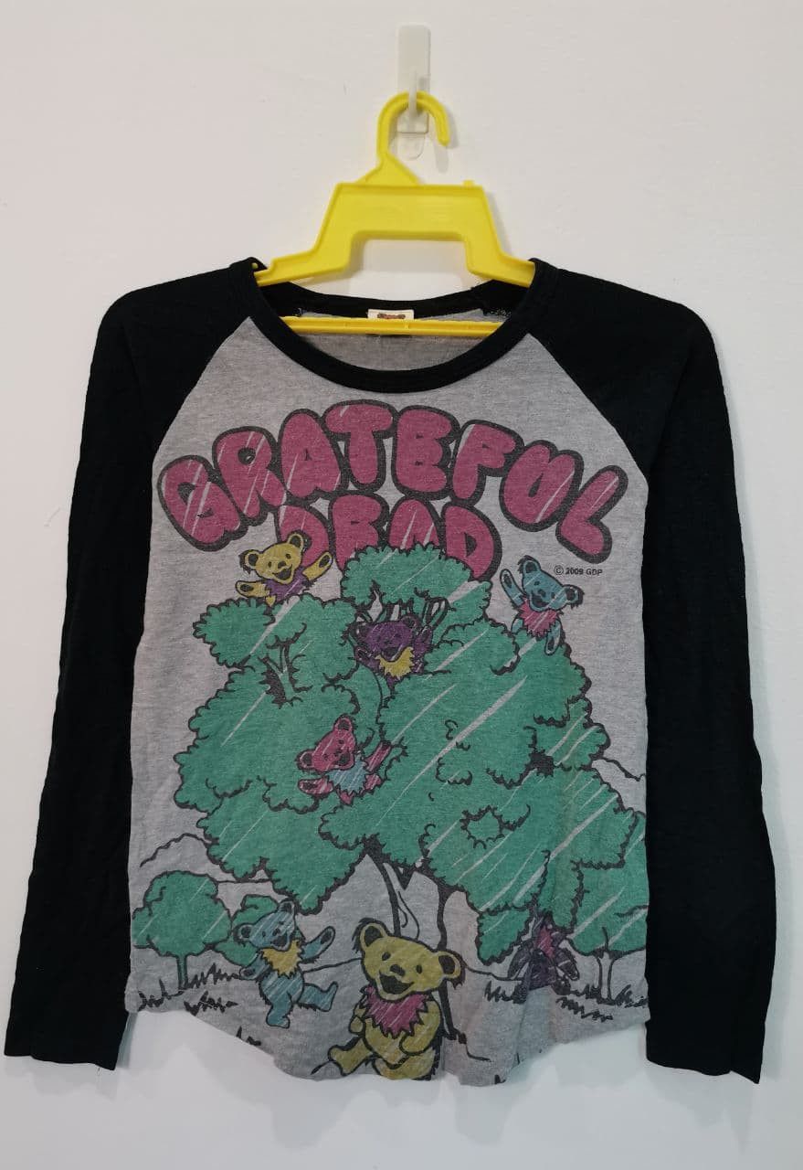 Band Tees × Vintage Grateful Dead Raglan Shirt 3Q Full Print Vtg no.1 Size US M / EU 48-50 / 2 - 1 Thumbnail