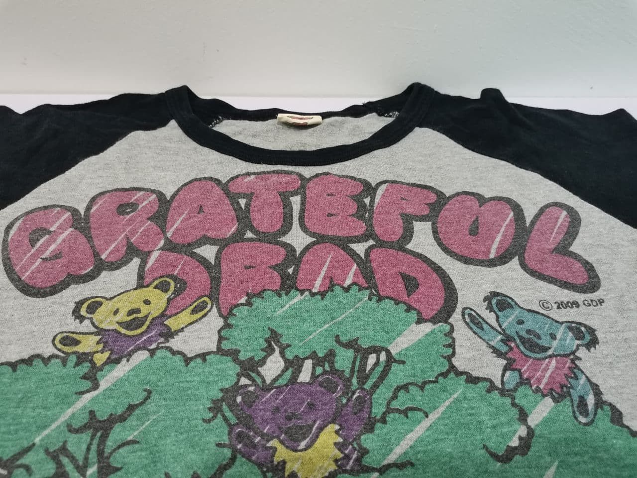 Band Tees × Vintage Grateful Dead Raglan Shirt 3Q Full Print Vtg no.1 Size US M / EU 48-50 / 2 - 7 Thumbnail