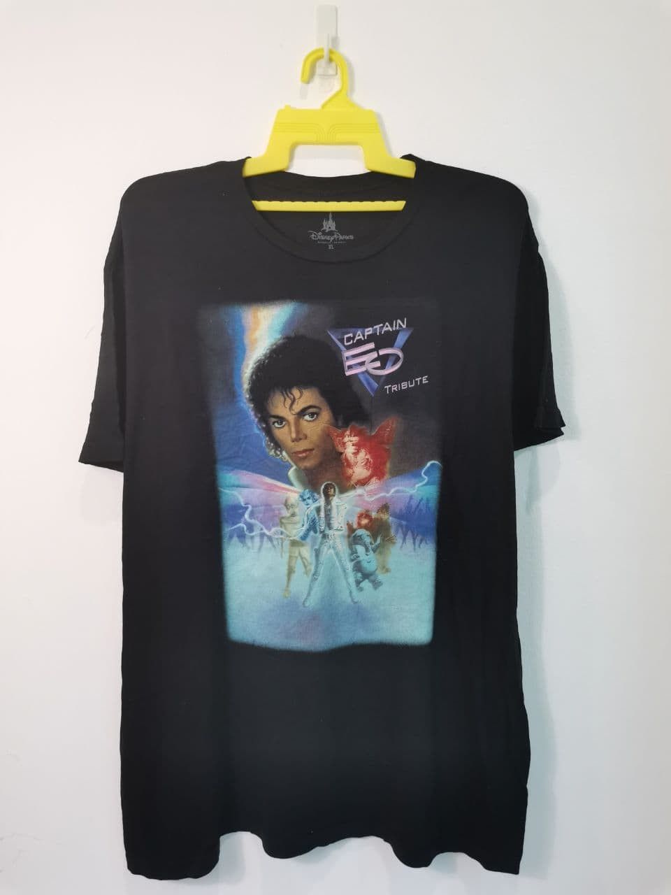 Cartoon Network × Disney × Michael Jackson Vintage!! Captain EO Disney Michael Jackson Tribute Tshirt Size US XL / EU 56 / 4 - 2 Thumbnail