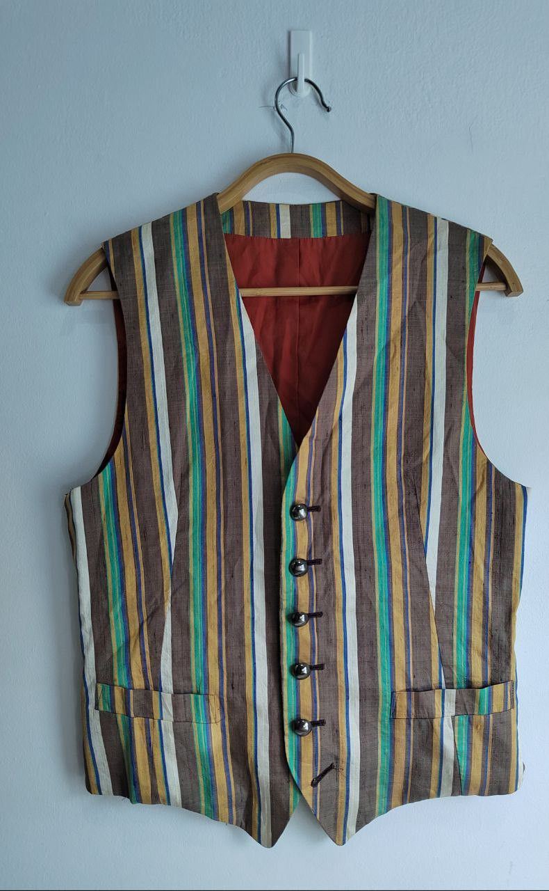 Hysteric Glamour × Japanese Brand × Vintage Hysteric Glamour Vest Rare Colourful Size 36S - 3 Thumbnail