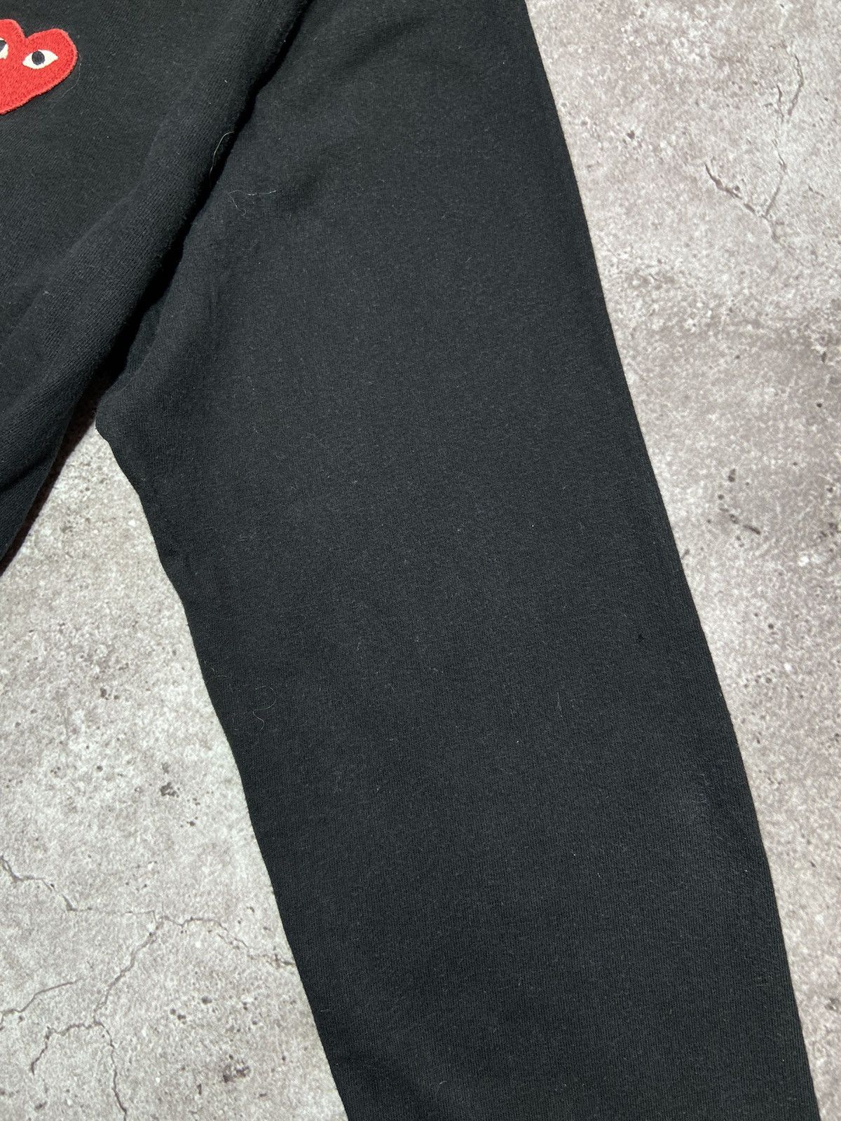 Play Comme Des Garçons black long sleeve