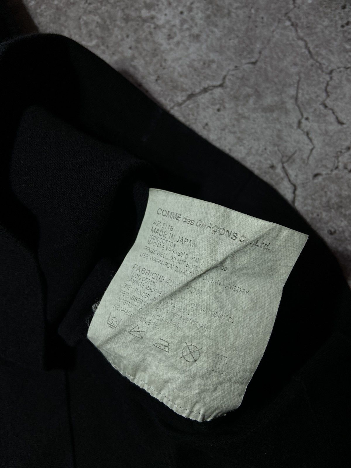 Play Comme Des Garçons black long sleeve