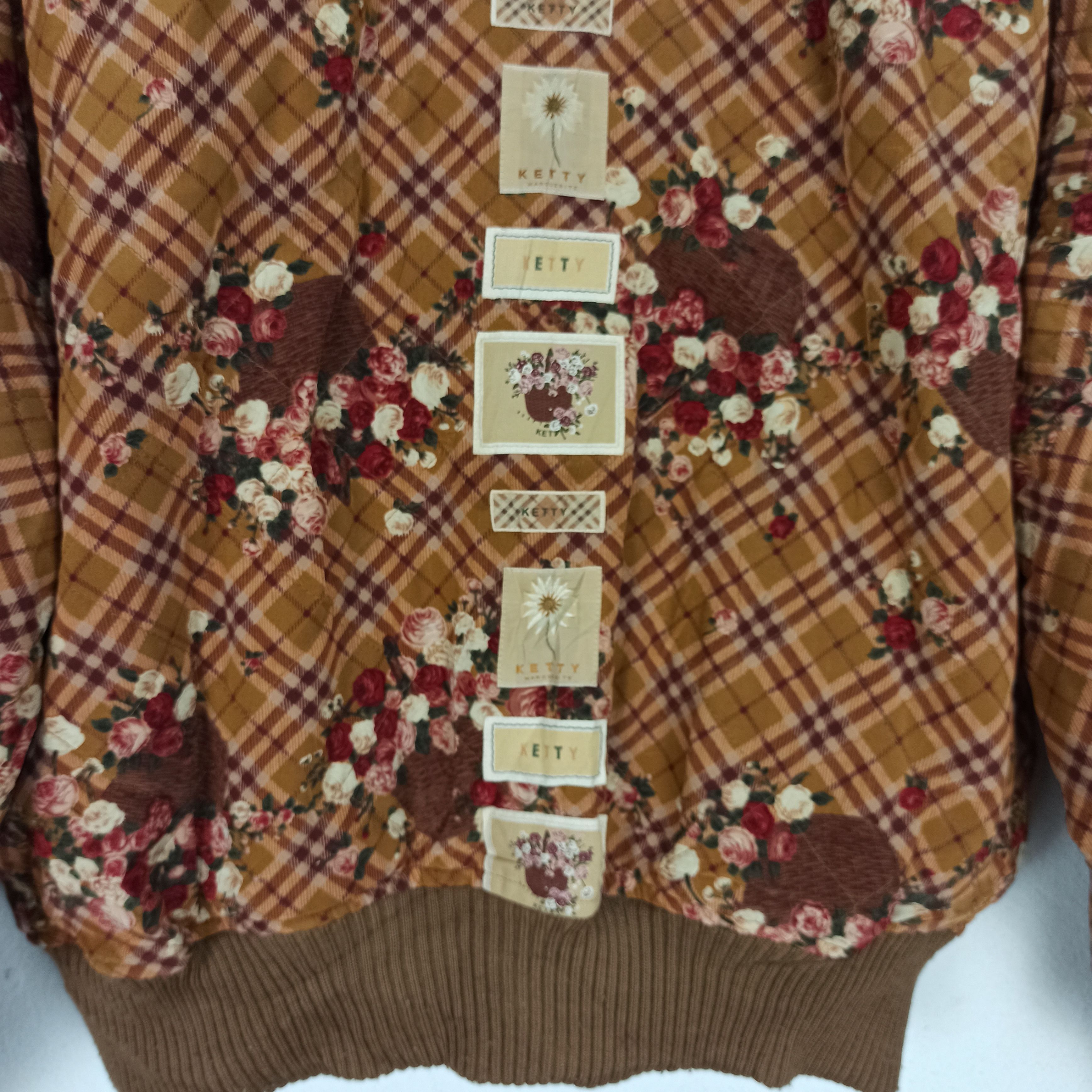 Beauty Beast Vintage Ketty Designer Bomber Jacket Reversible Size US M / EU 48-50 / 2 - 3 Thumbnail