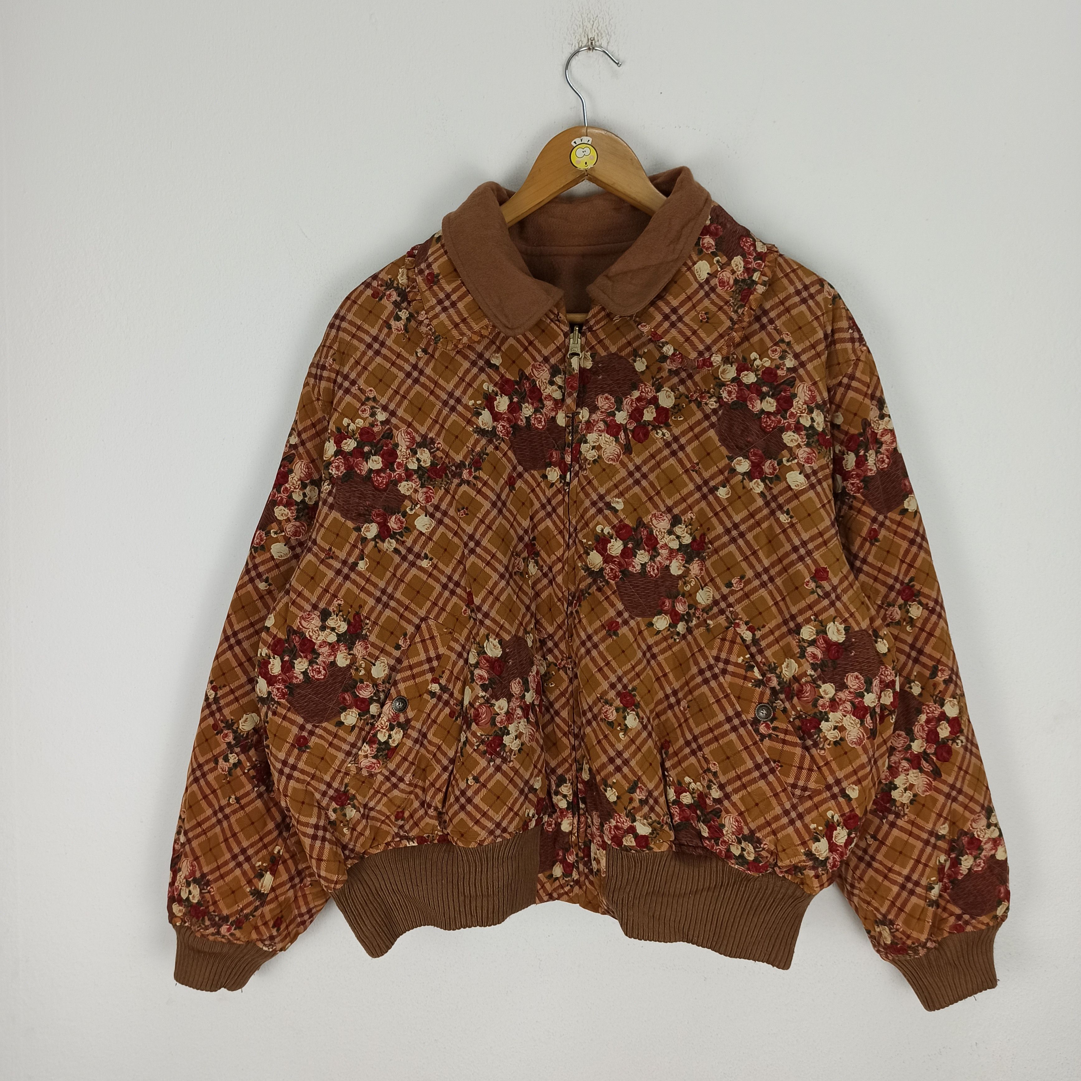 Beauty Beast Vintage Ketty Designer Bomber Jacket Reversible Size US M / EU 48-50 / 2 - 7 Thumbnail