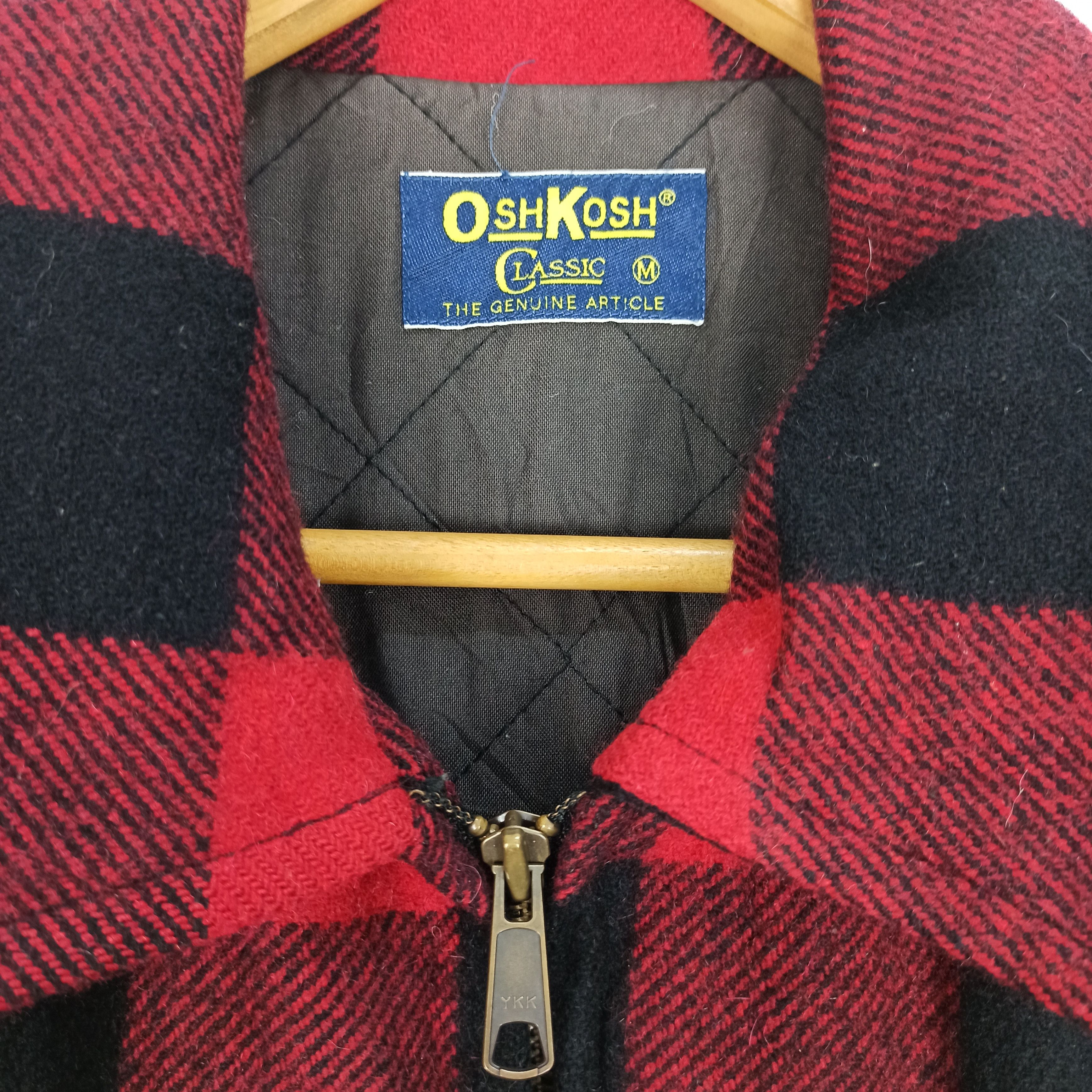 Oshkosh Vintage Flannel Oshkosh Jacket Zipper Size US M / EU 48-50 / 2 - 7 Thumbnail