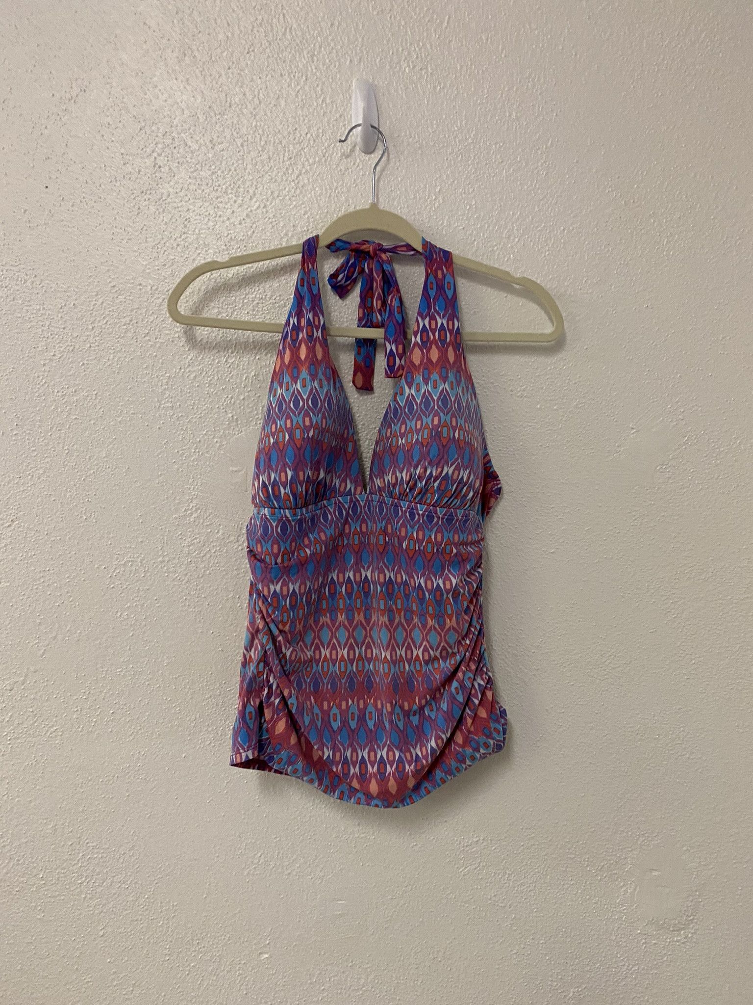 Other LA BLANCA boho Y2k pink halter tankini swim top size 12 Size XL / US 12-14 / IT 48-50 - 3 Thumbnail