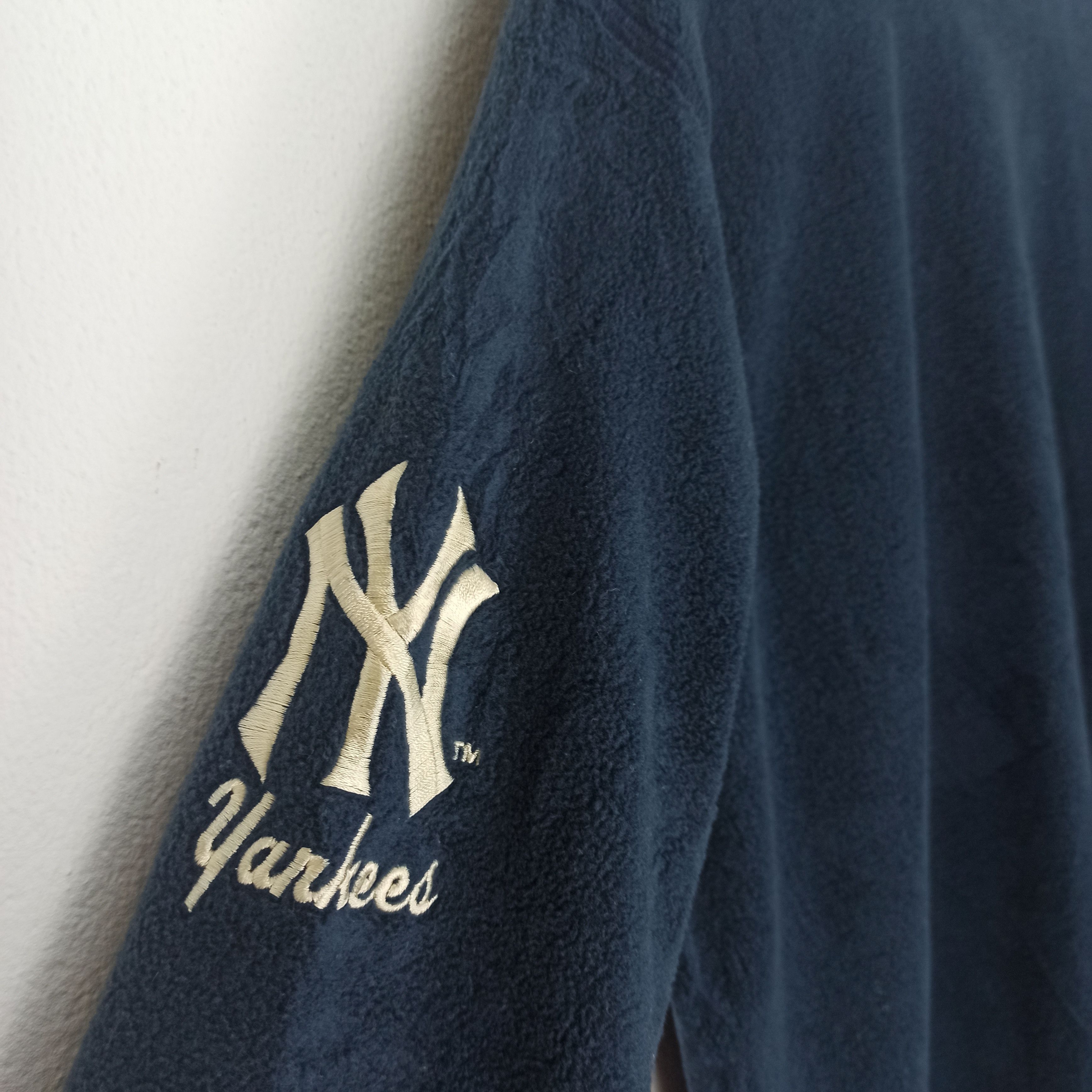 MLB Vintage New York Yankees MLB Fleece Sweater Sweatshirt Size US L / EU 52-54 / 3 - 3 Thumbnail
