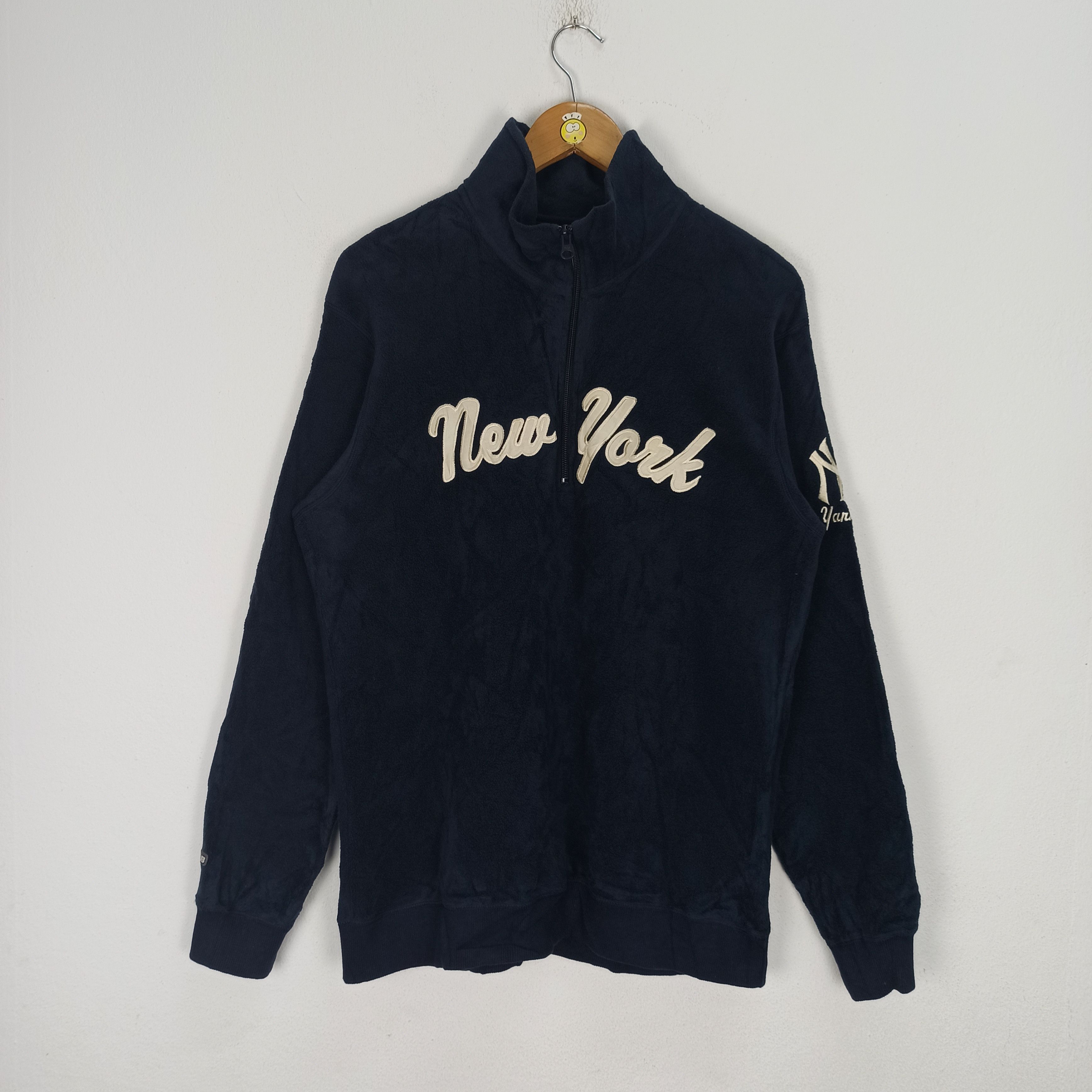 MLB Vintage New York Yankees MLB Fleece Sweater Sweatshirt Size US L / EU 52-54 / 3 - 1 Thumbnail