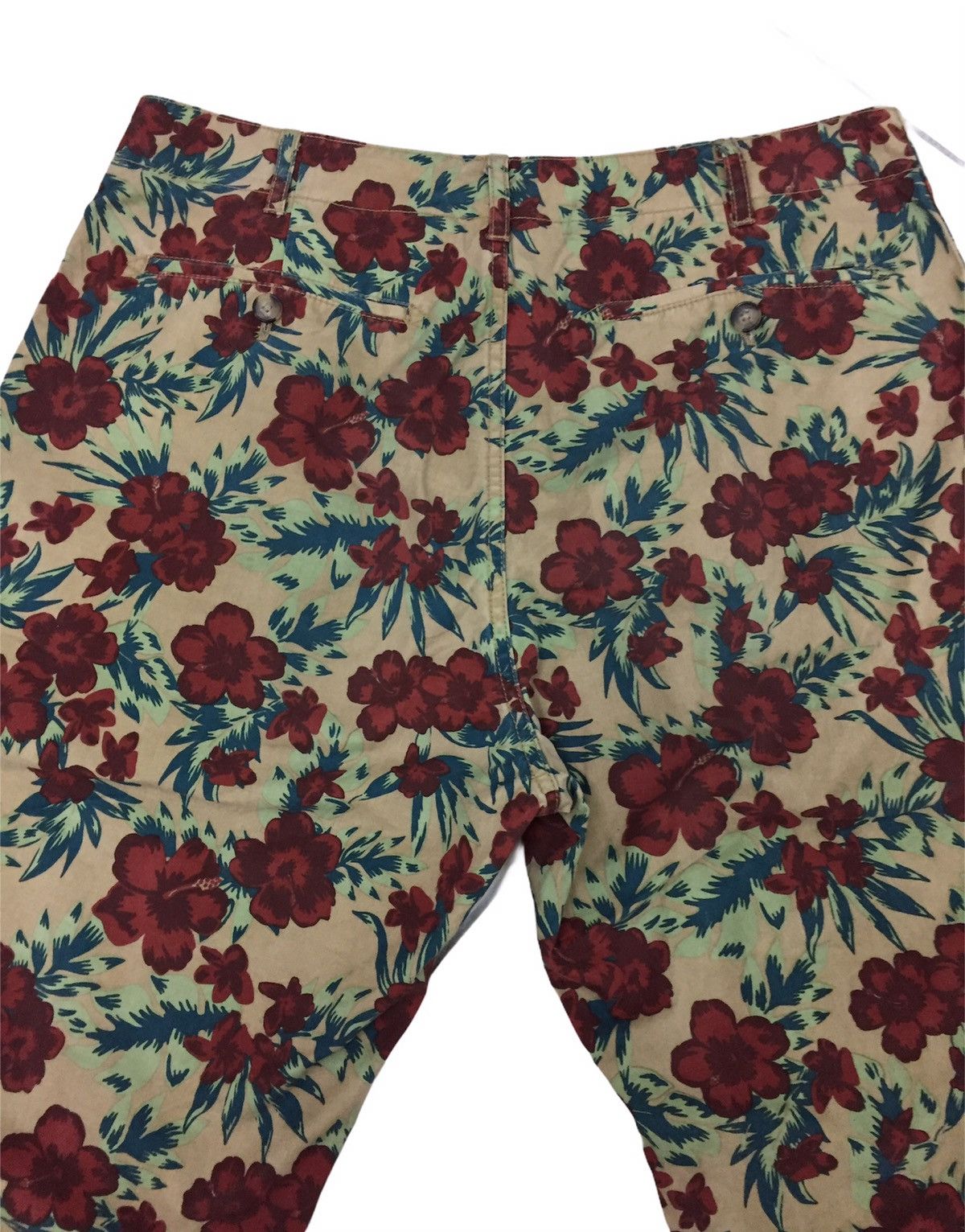 Japanese Brand Journal Standard Floral Pants Size US 33 - 4 Thumbnail