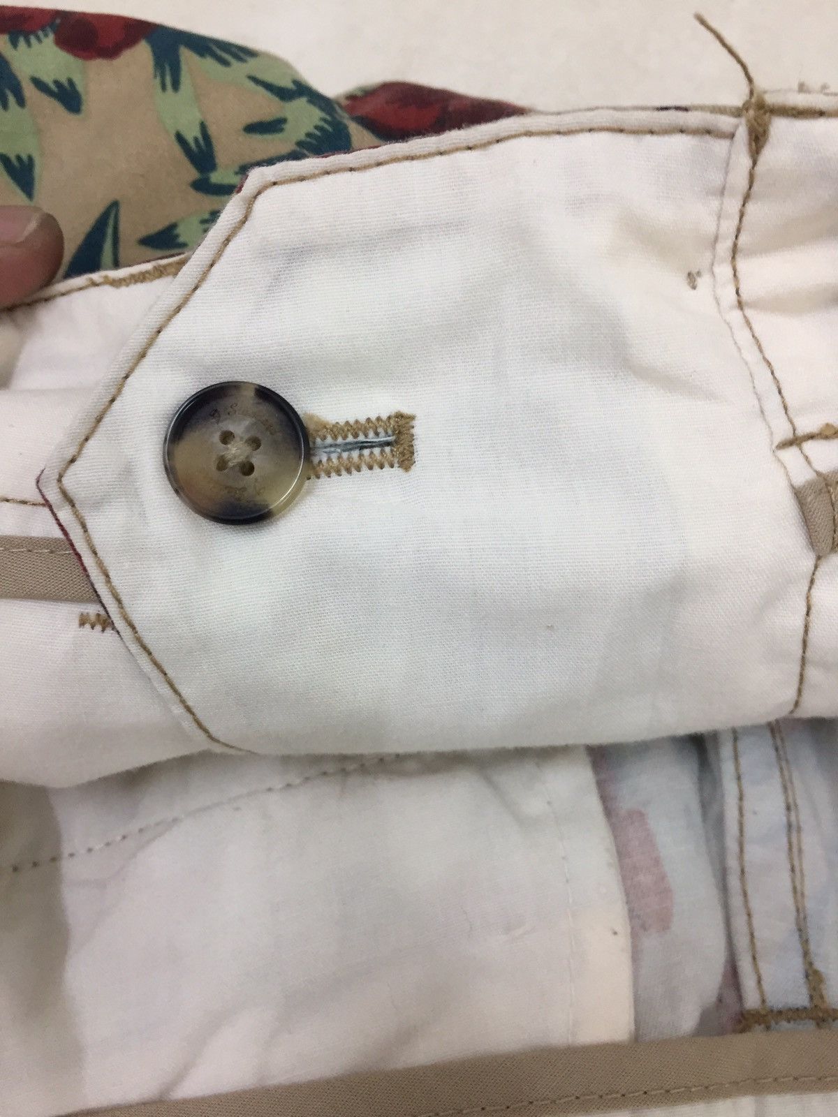Japanese Brand Journal Standard Floral Pants Size US 33 - 8 Thumbnail