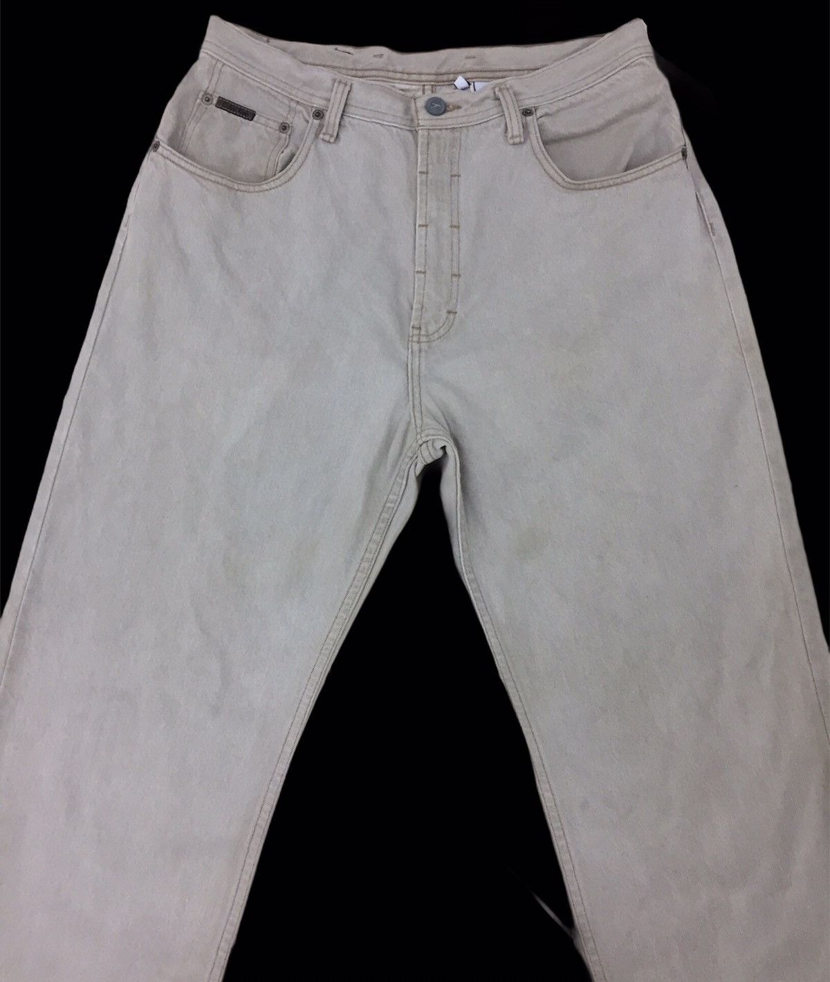 Calvin Klein Vintage Calvin Klein Design to Fade Denim Pants Size US 33 - 3 Thumbnail