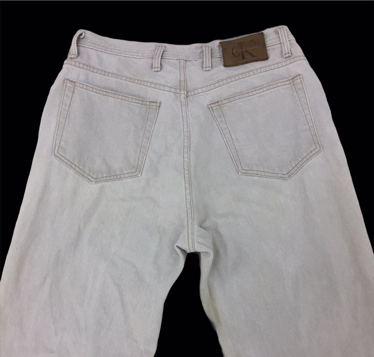 Calvin Klein Vintage Calvin Klein Design to Fade Denim Pants Size US 33 - 4 Thumbnail