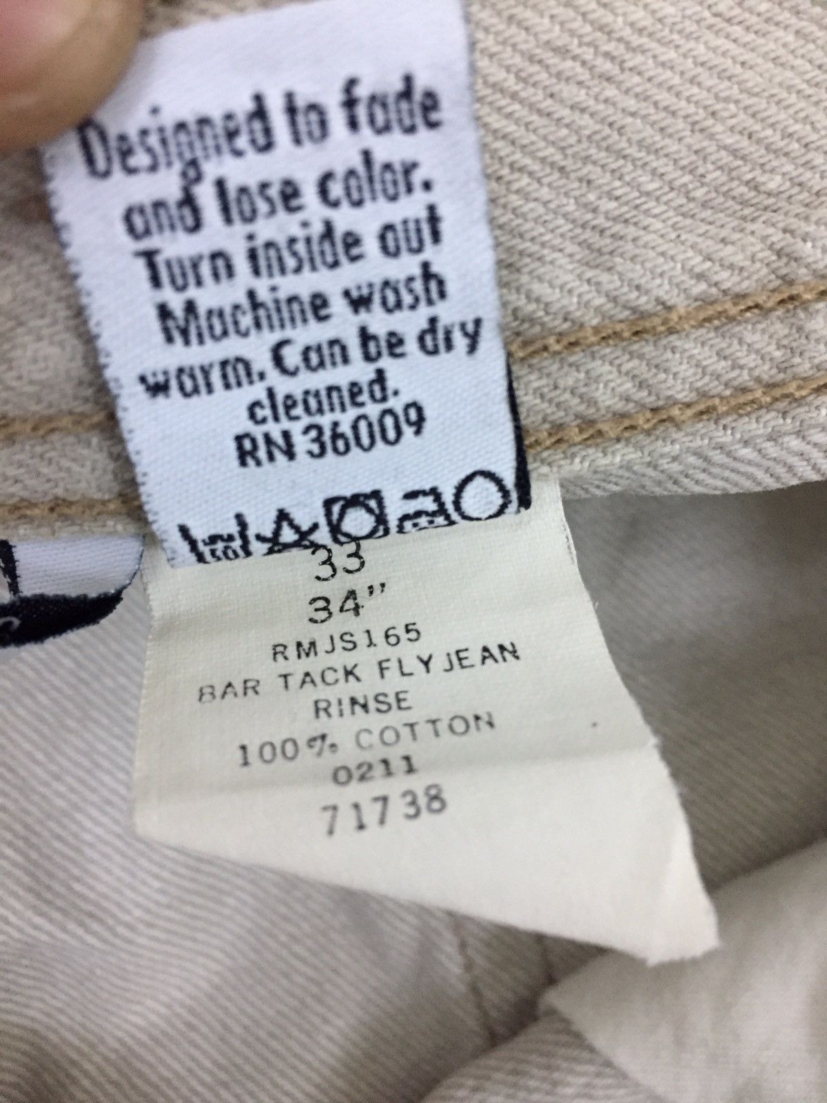 Calvin Klein Vintage Calvin Klein Design to Fade Denim Pants Size US 33 - 9 Thumbnail